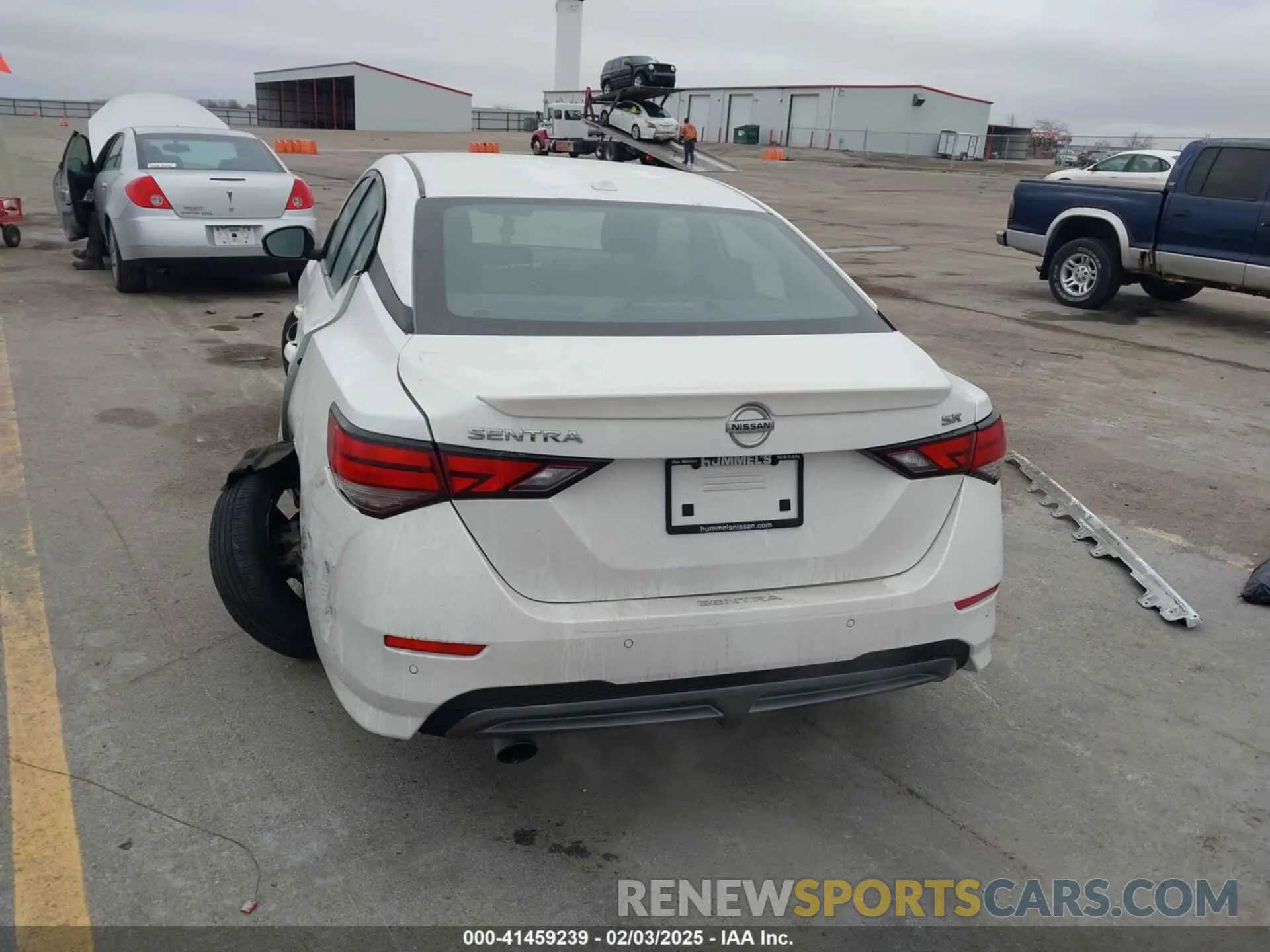 17 Photograph of a damaged car 3N1AB8DVXLY238566 NISSAN SENTRA 2020