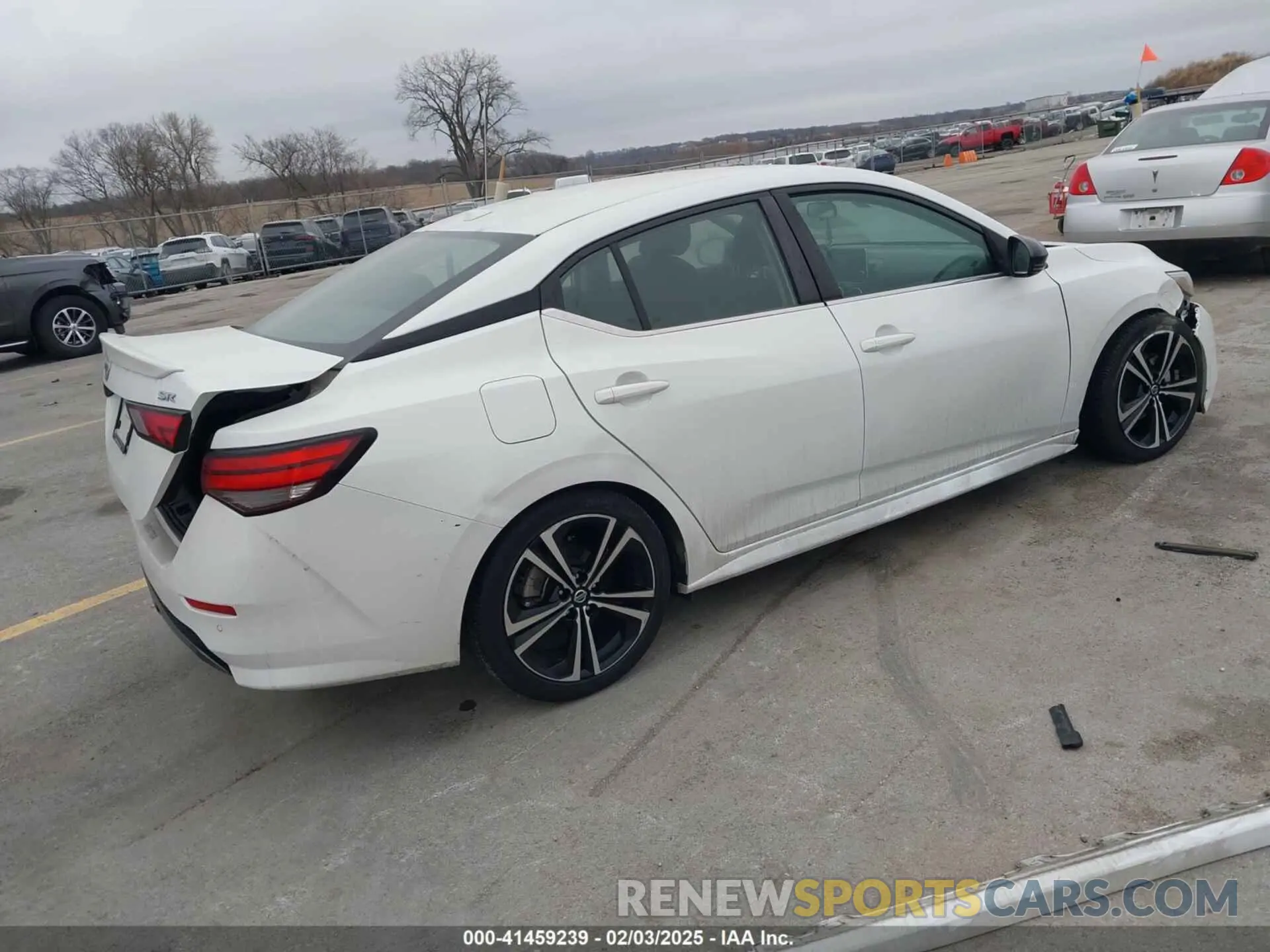 4 Photograph of a damaged car 3N1AB8DVXLY238566 NISSAN SENTRA 2020