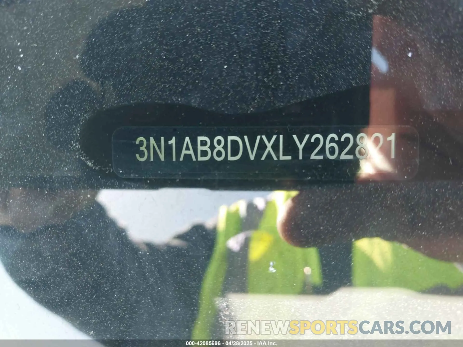 19 Photograph of a damaged car 3N1AB8DVXLY262821 NISSAN SENTRA 2020