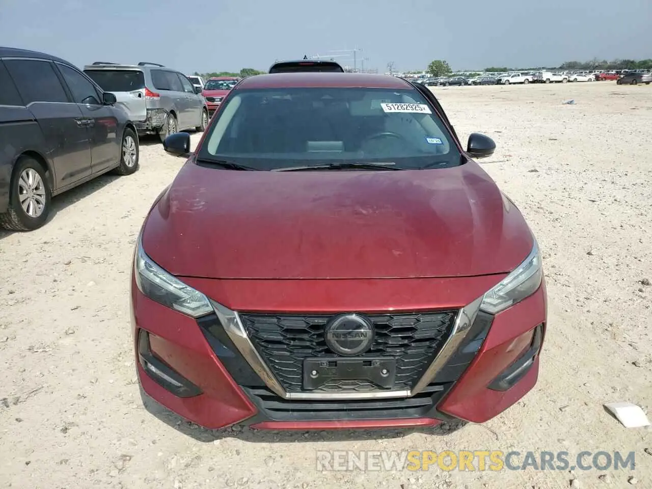 5 Photograph of a damaged car 3N1AB8DVXLY266366 NISSAN SENTRA 2020