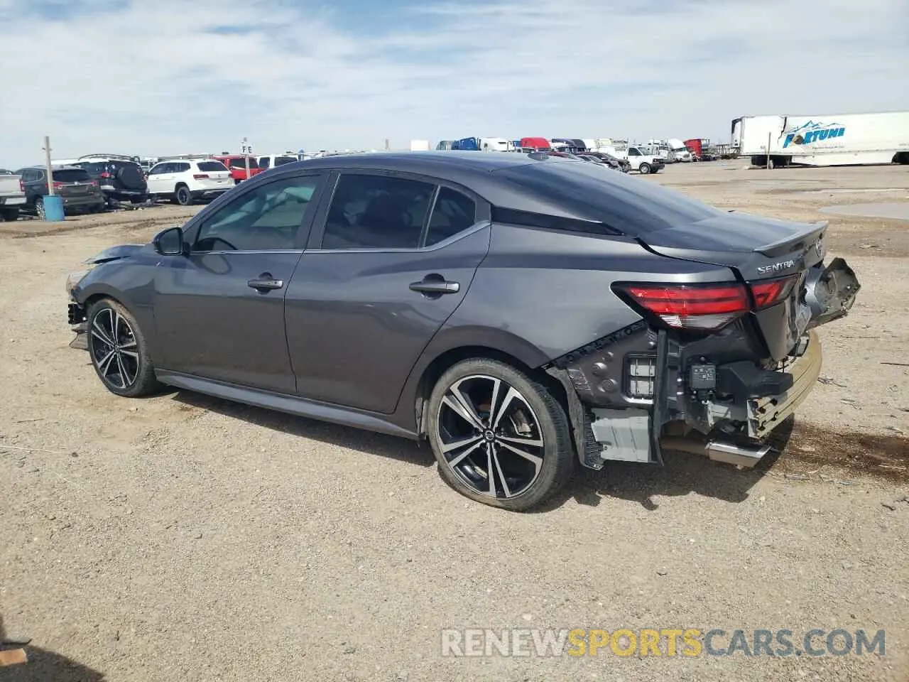 2 Photograph of a damaged car 3N1AB8DVXLY281451 NISSAN SENTRA 2020