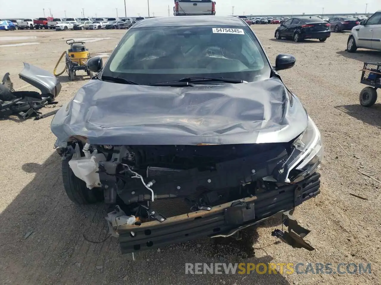 5 Photograph of a damaged car 3N1AB8DVXLY281451 NISSAN SENTRA 2020