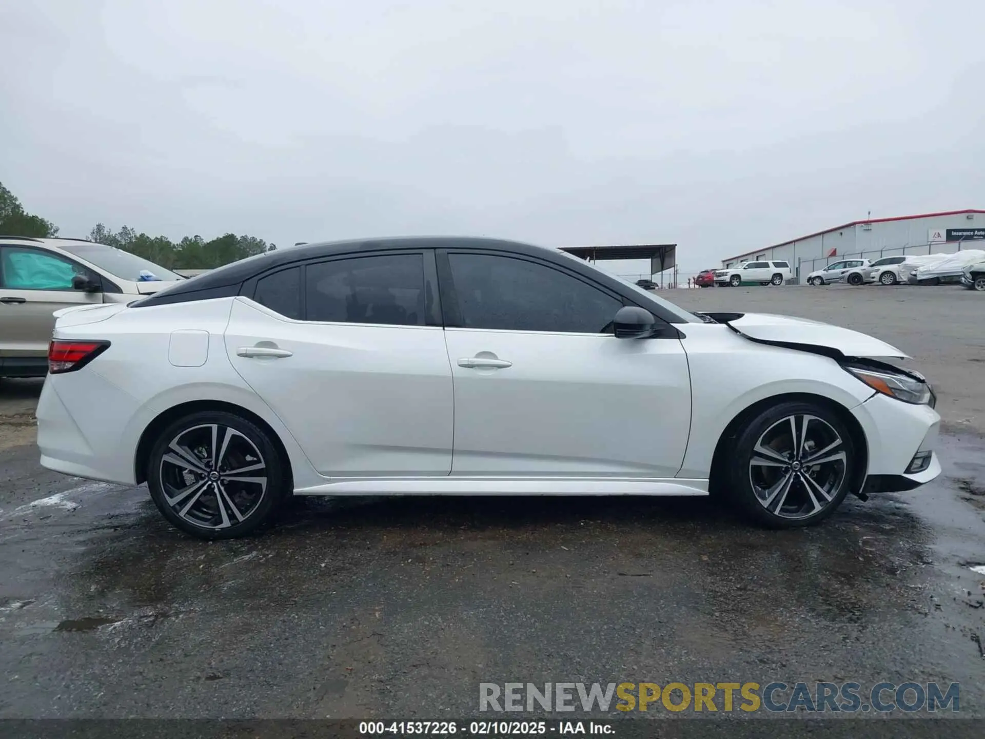 13 Photograph of a damaged car 3N1AB8DVXLY286178 NISSAN SENTRA 2020
