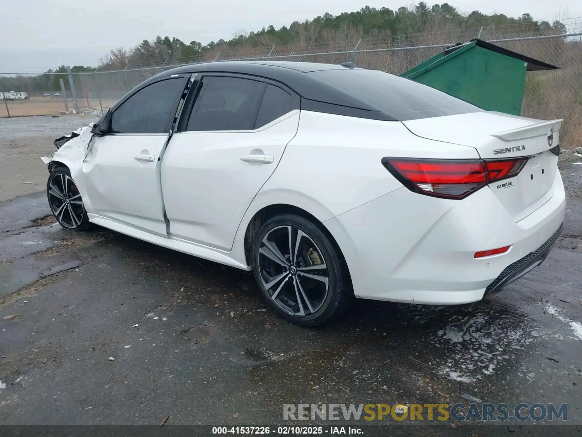 3 Photograph of a damaged car 3N1AB8DVXLY286178 NISSAN SENTRA 2020