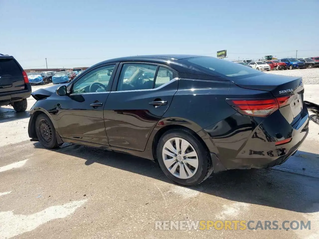 2 Photograph of a damaged car 3N1AB8BV0MY228133 NISSAN SENTRA 2021