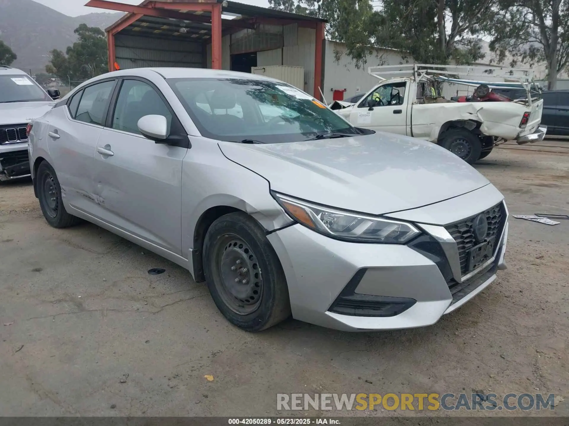 1 Photograph of a damaged car 3N1AB8BV0MY244767 NISSAN SENTRA 2021