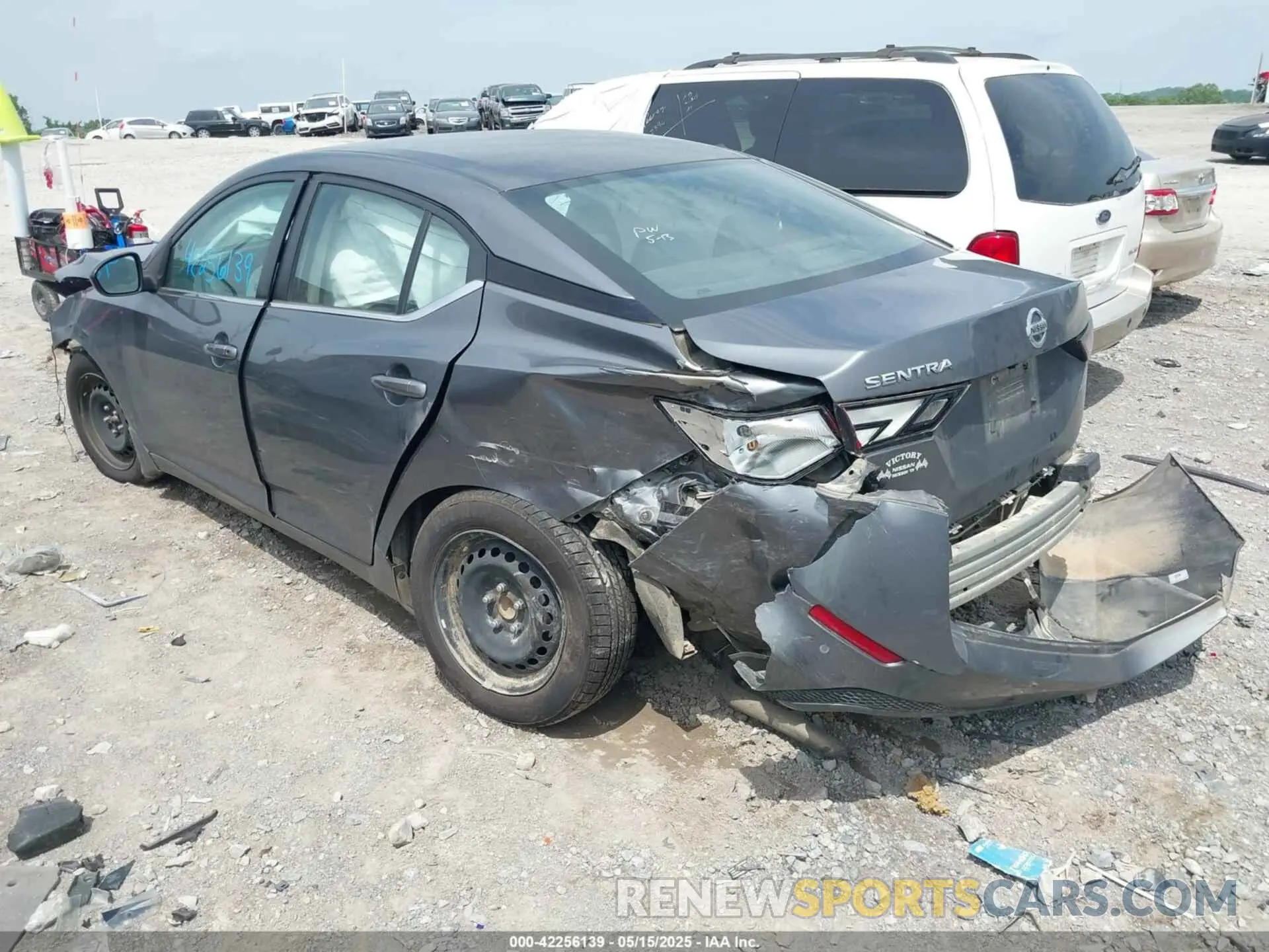 3 Photograph of a damaged car 3N1AB8BV0MY255882 NISSAN SENTRA 2021