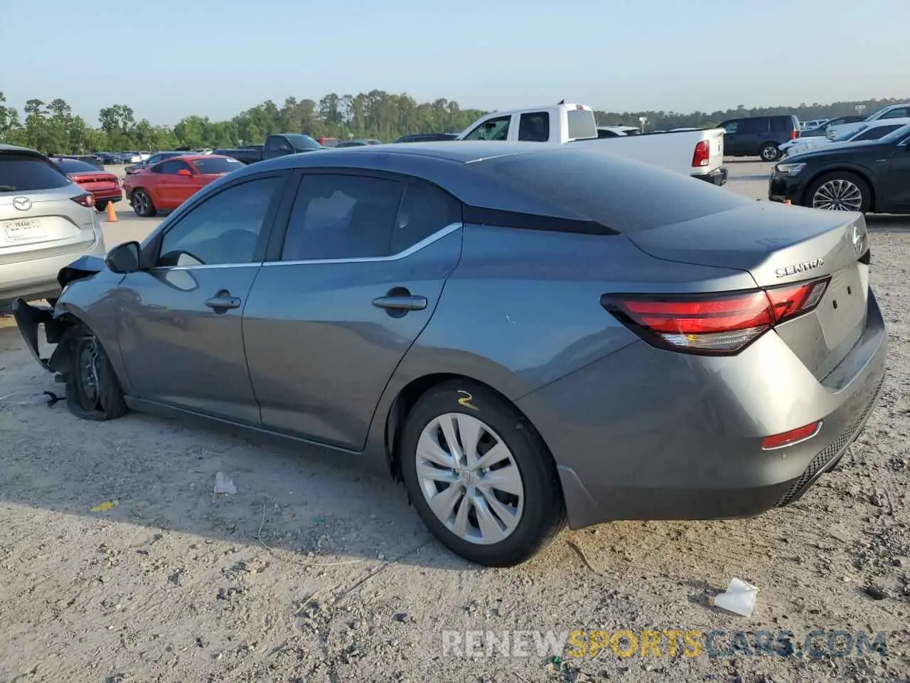 2 Photograph of a damaged car 3N1AB8BV0MY304093 NISSAN SENTRA 2021