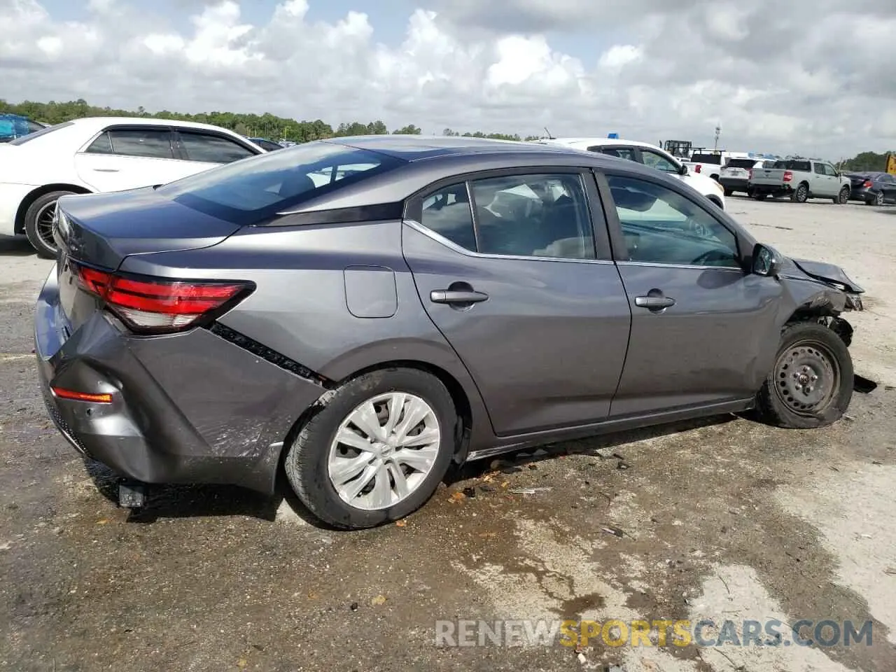 3 Photograph of a damaged car 3N1AB8BV1MY249282 NISSAN SENTRA 2021