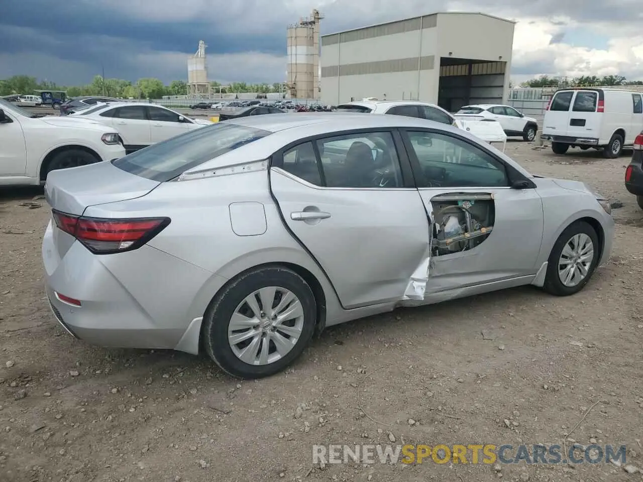 3 Photograph of a damaged car 3N1AB8BV1MY252750 NISSAN SENTRA 2021