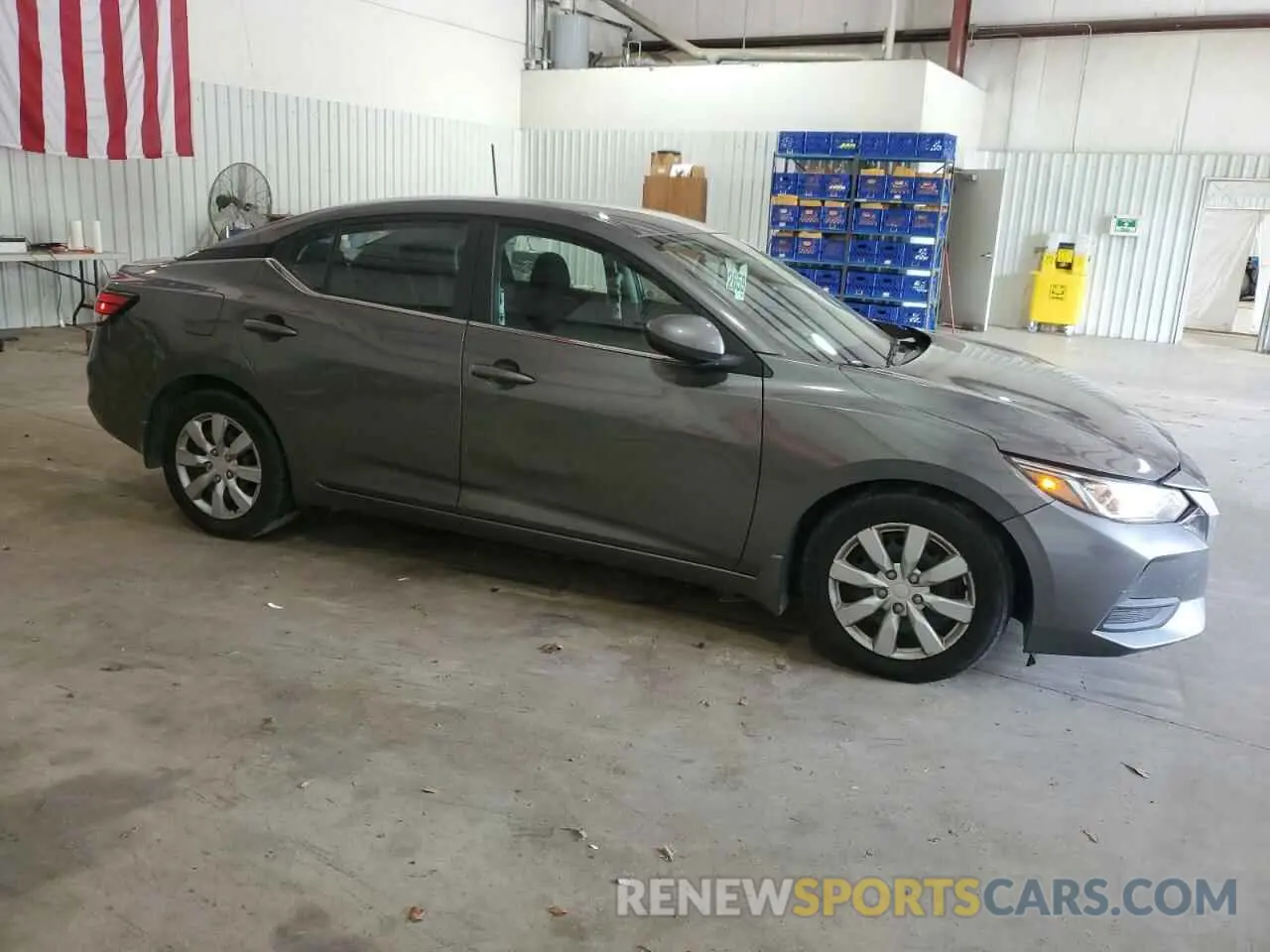 4 Photograph of a damaged car 3N1AB8BV1MY279656 NISSAN SENTRA 2021