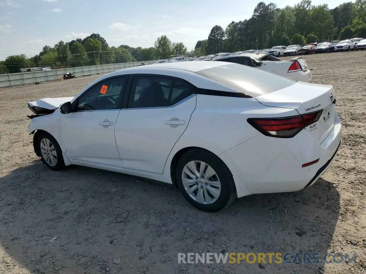 2 Photograph of a damaged car 3N1AB8BV1MY291564 NISSAN SENTRA 2021