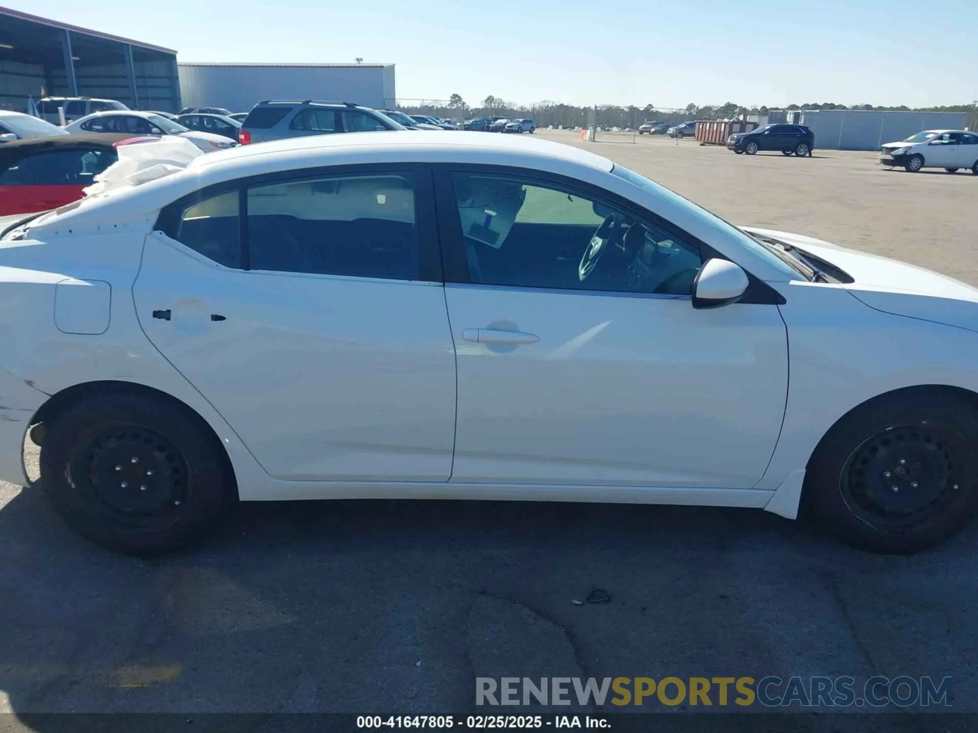 13 Photograph of a damaged car 3N1AB8BV1MY323803 NISSAN SENTRA 2021
