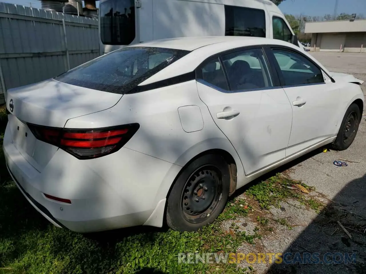 3 Photograph of a damaged car 3N1AB8BV2MY226738 NISSAN SENTRA 2021