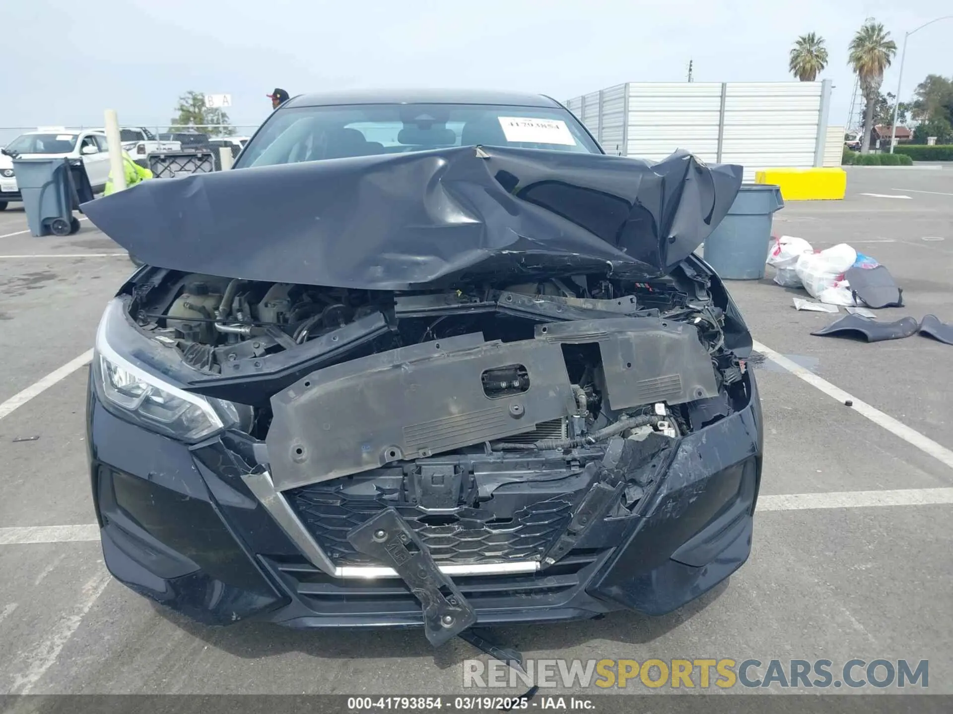 12 Photograph of a damaged car 3N1AB8BV2MY277995 NISSAN SENTRA 2021