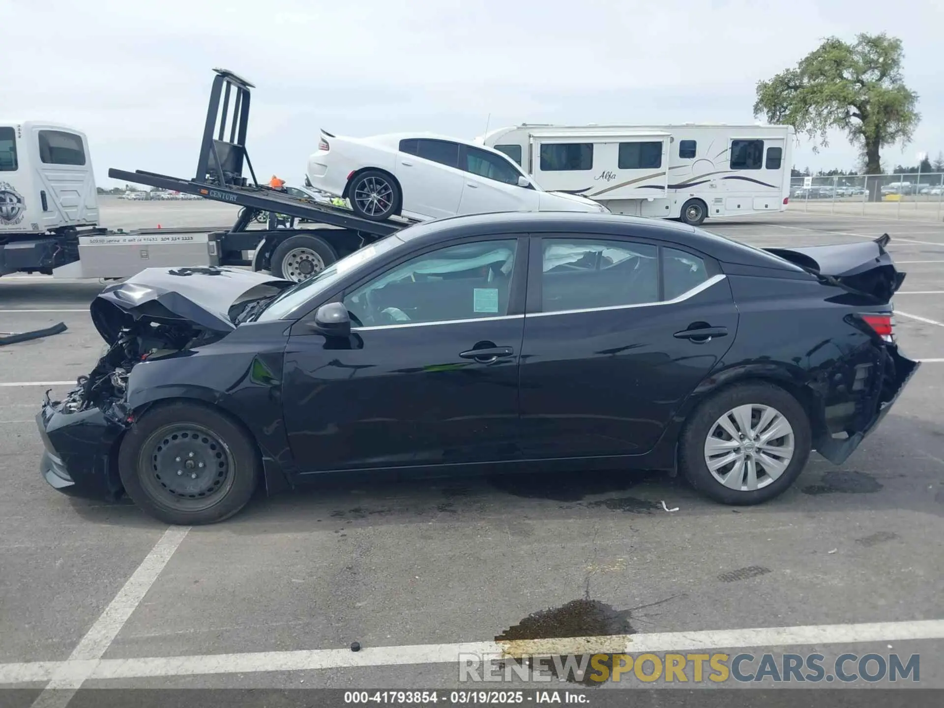 14 Photograph of a damaged car 3N1AB8BV2MY277995 NISSAN SENTRA 2021
