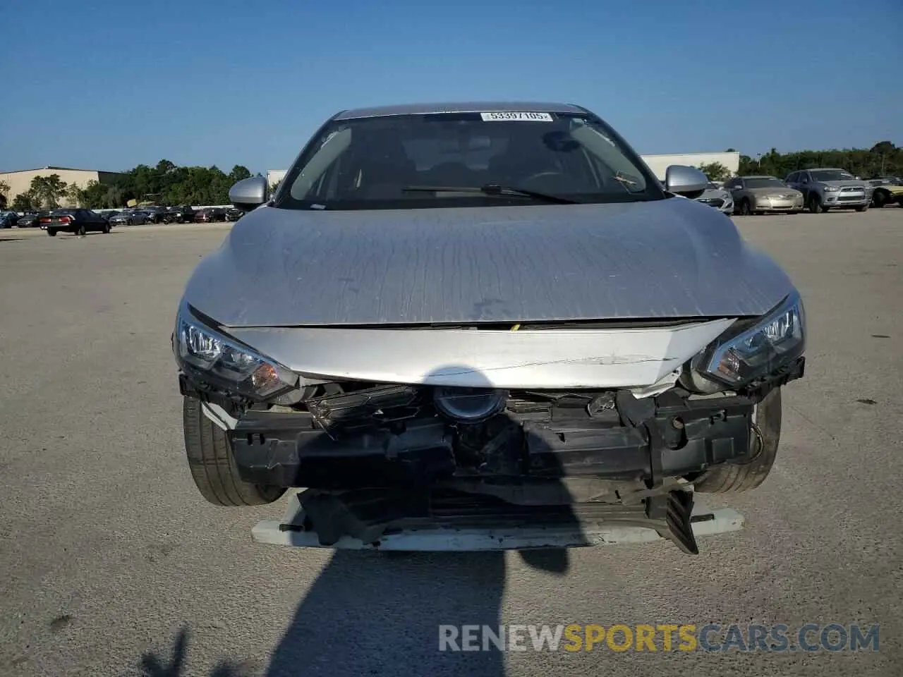 5 Photograph of a damaged car 3N1AB8BV2MY283490 NISSAN SENTRA 2021