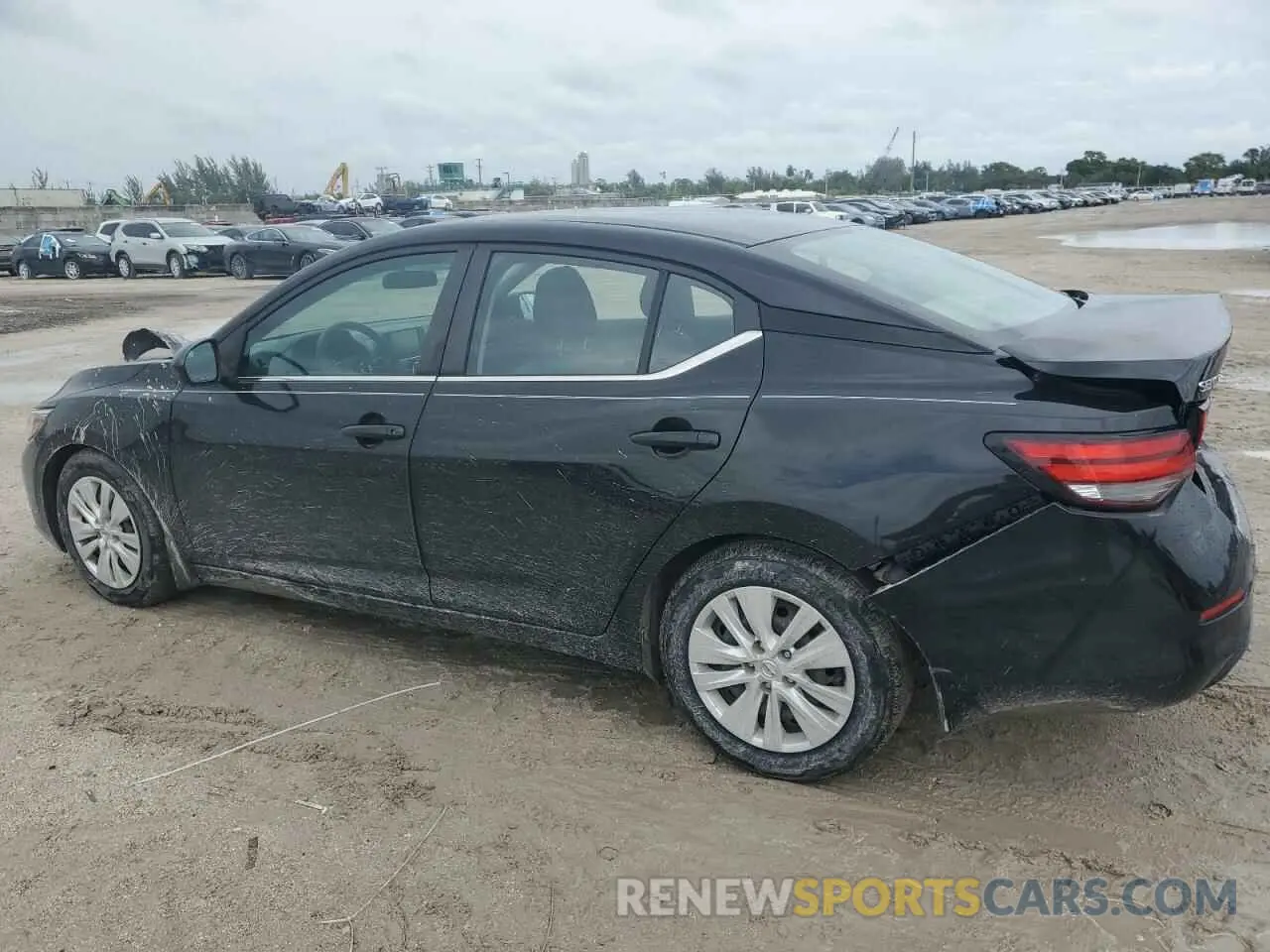 2 Photograph of a damaged car 3N1AB8BV3MY228191 NISSAN SENTRA 2021