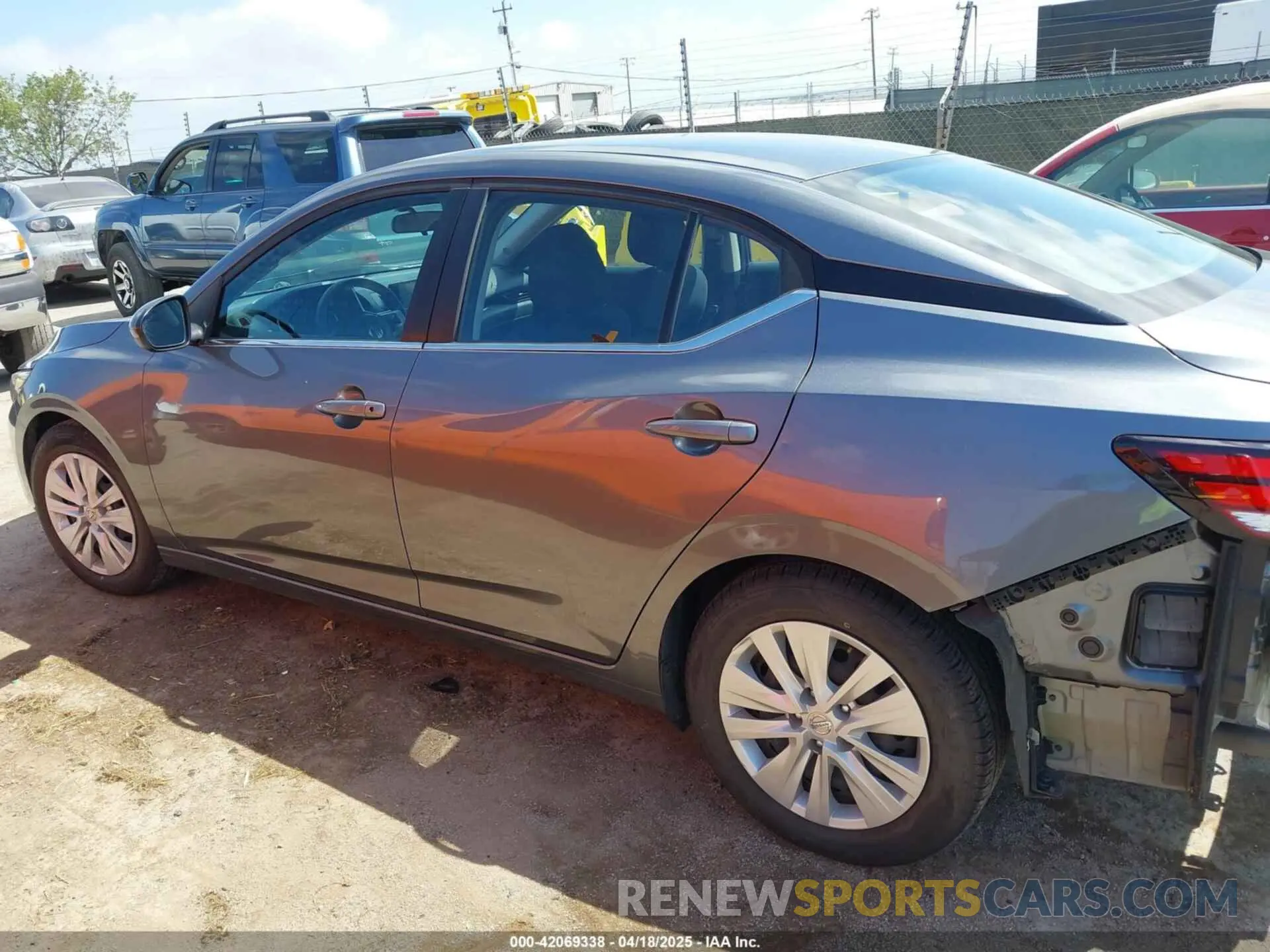 15 Photograph of a damaged car 3N1AB8BV3MY234279 NISSAN SENTRA 2021