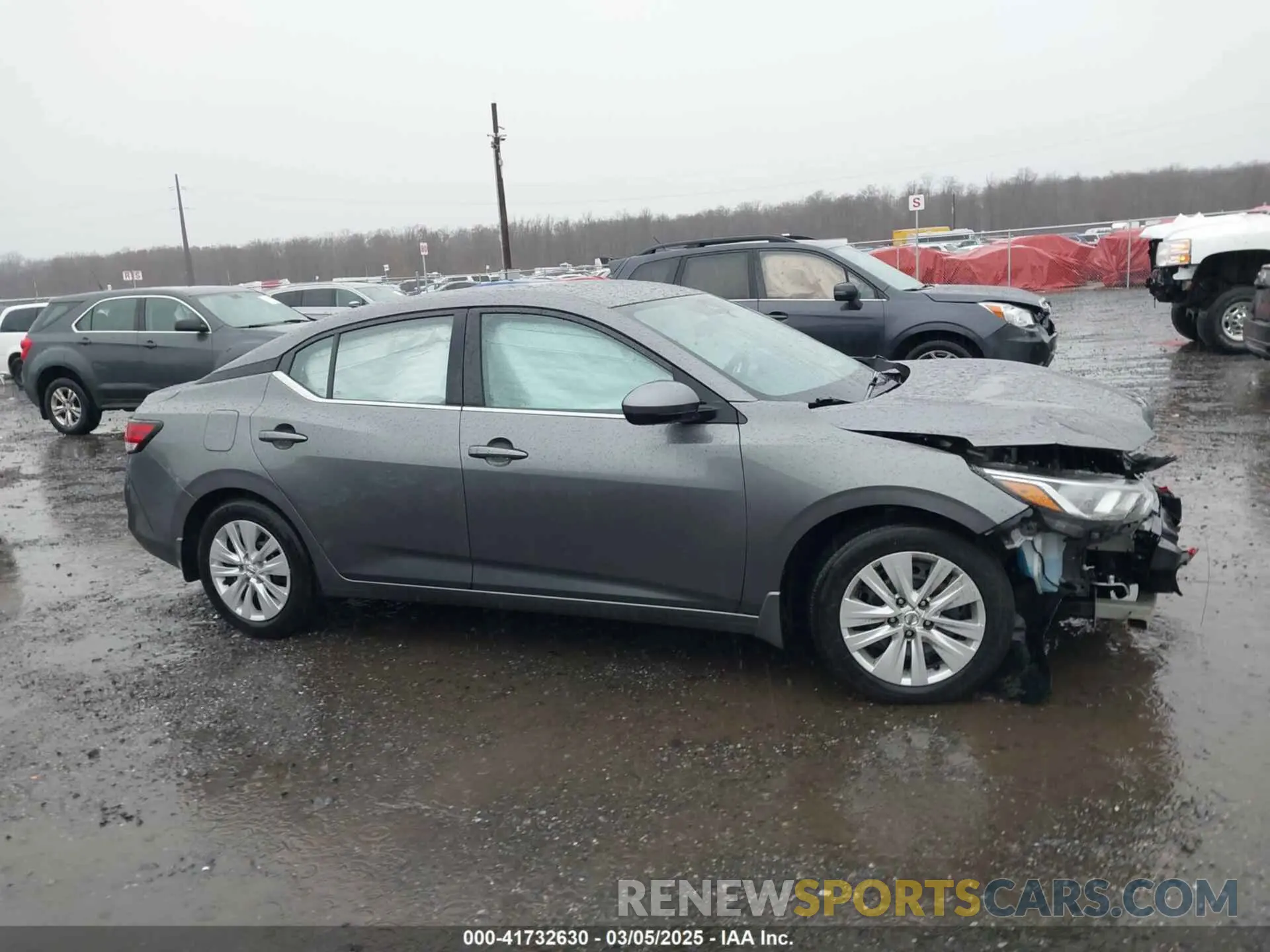 13 Photograph of a damaged car 3N1AB8BV3MY261918 NISSAN SENTRA 2021
