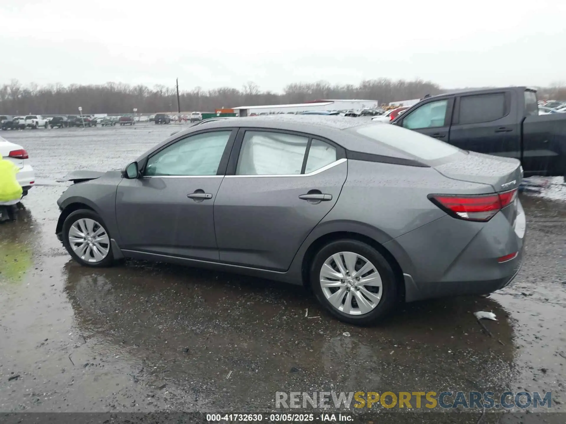 14 Photograph of a damaged car 3N1AB8BV3MY261918 NISSAN SENTRA 2021