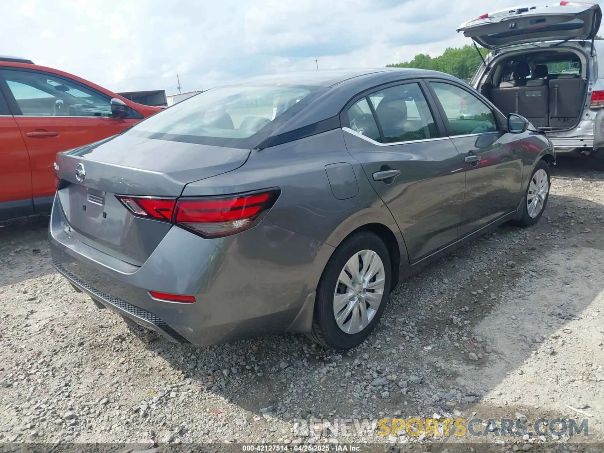 4 Photograph of a damaged car 3N1AB8BV3MY275110 NISSAN SENTRA 2021