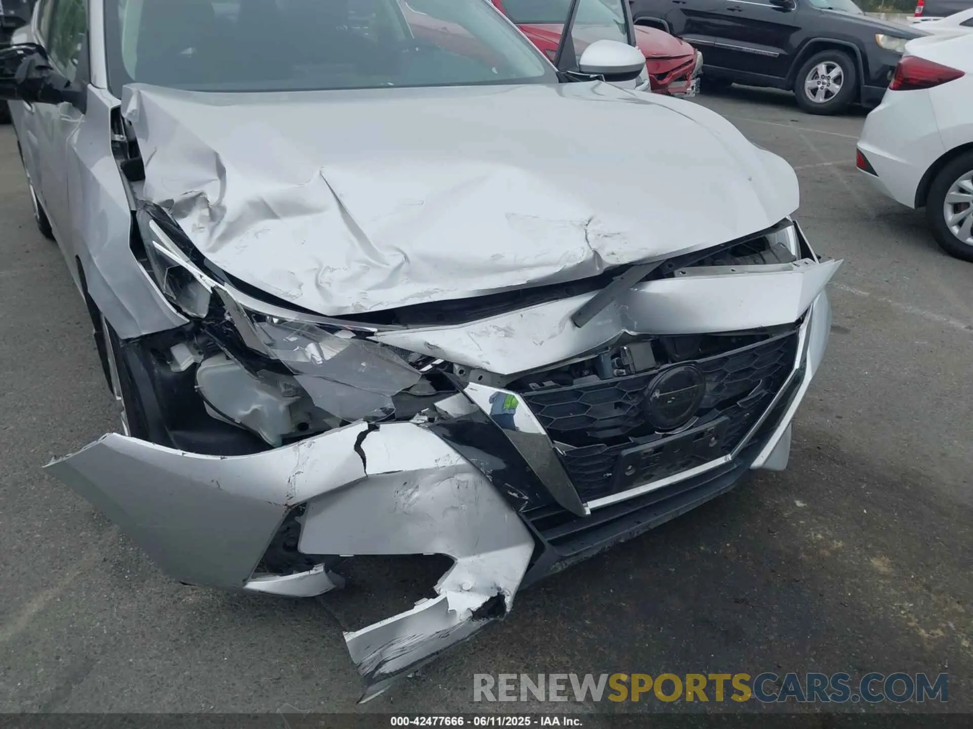 6 Photograph of a damaged car 3N1AB8BV4MY210492 NISSAN SENTRA 2021