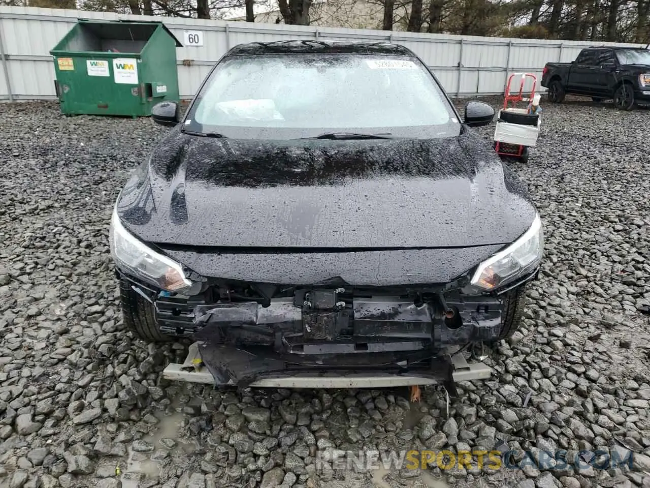 5 Photograph of a damaged car 3N1AB8BV4MY212226 NISSAN SENTRA 2021