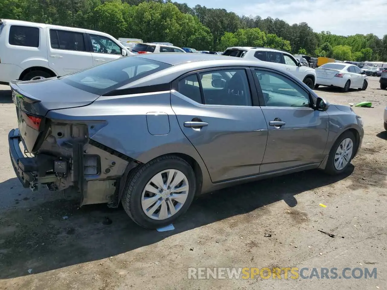3 Photograph of a damaged car 3N1AB8BV4MY305151 NISSAN SENTRA 2021