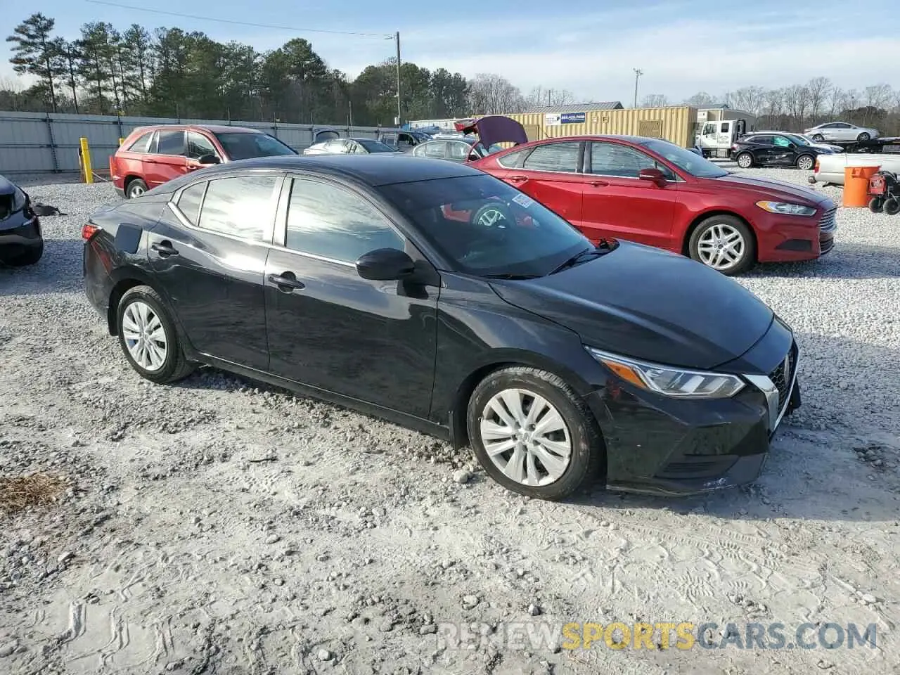 4 Photograph of a damaged car 3N1AB8BV5MY241573 NISSAN SENTRA 2021