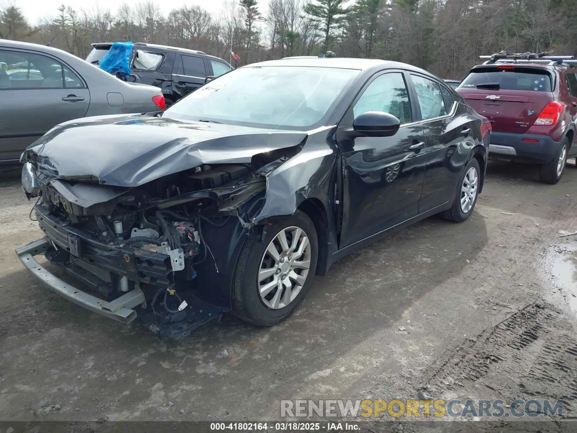 2 Photograph of a damaged car 3N1AB8BV5MY248457 NISSAN SENTRA 2021