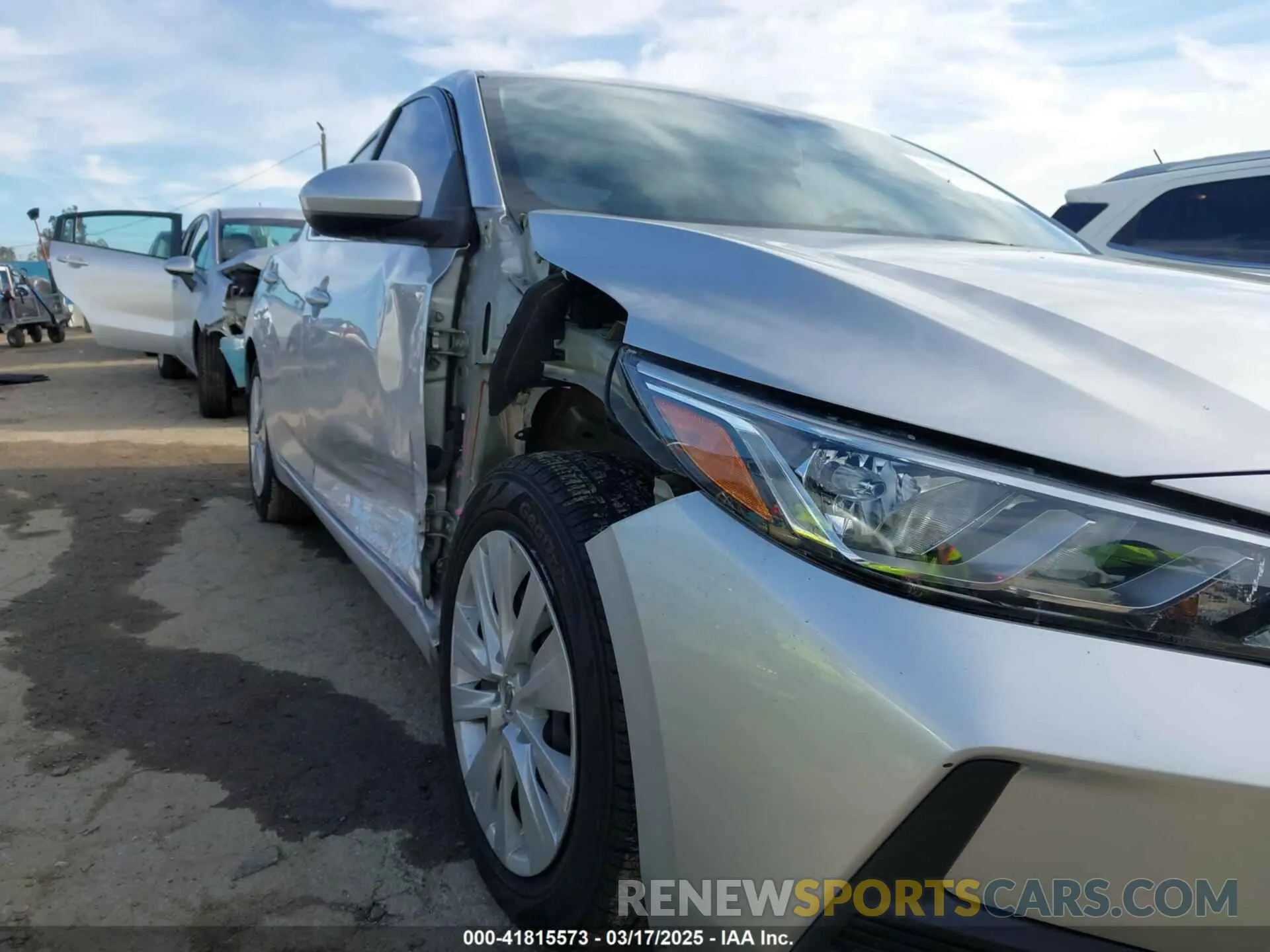 6 Photograph of a damaged car 3N1AB8BV5MY295262 NISSAN SENTRA 2021