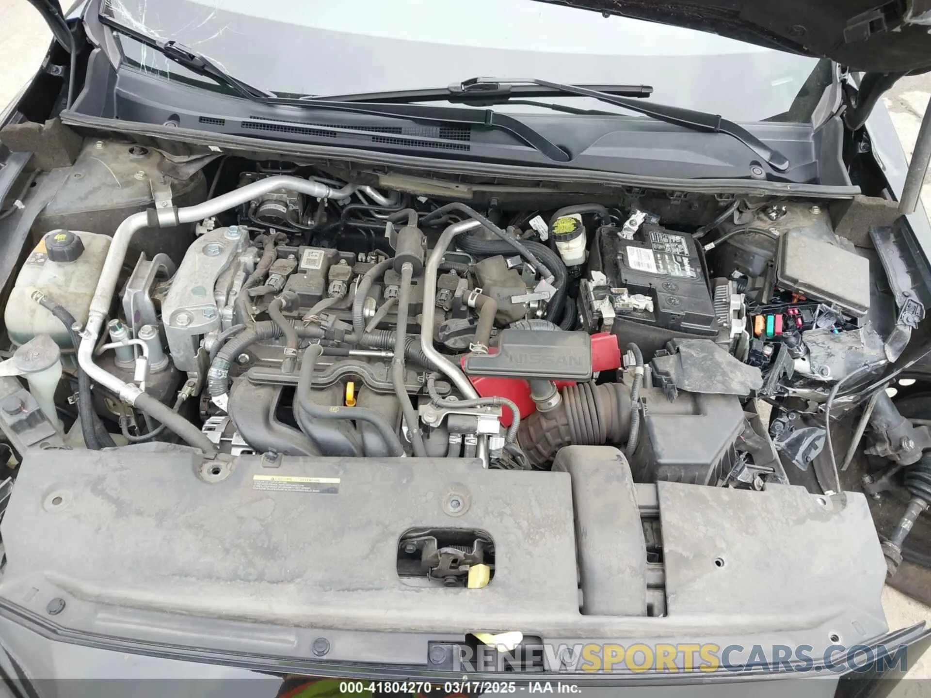 10 Photograph of a damaged car 3N1AB8BV5MY303067 NISSAN SENTRA 2021