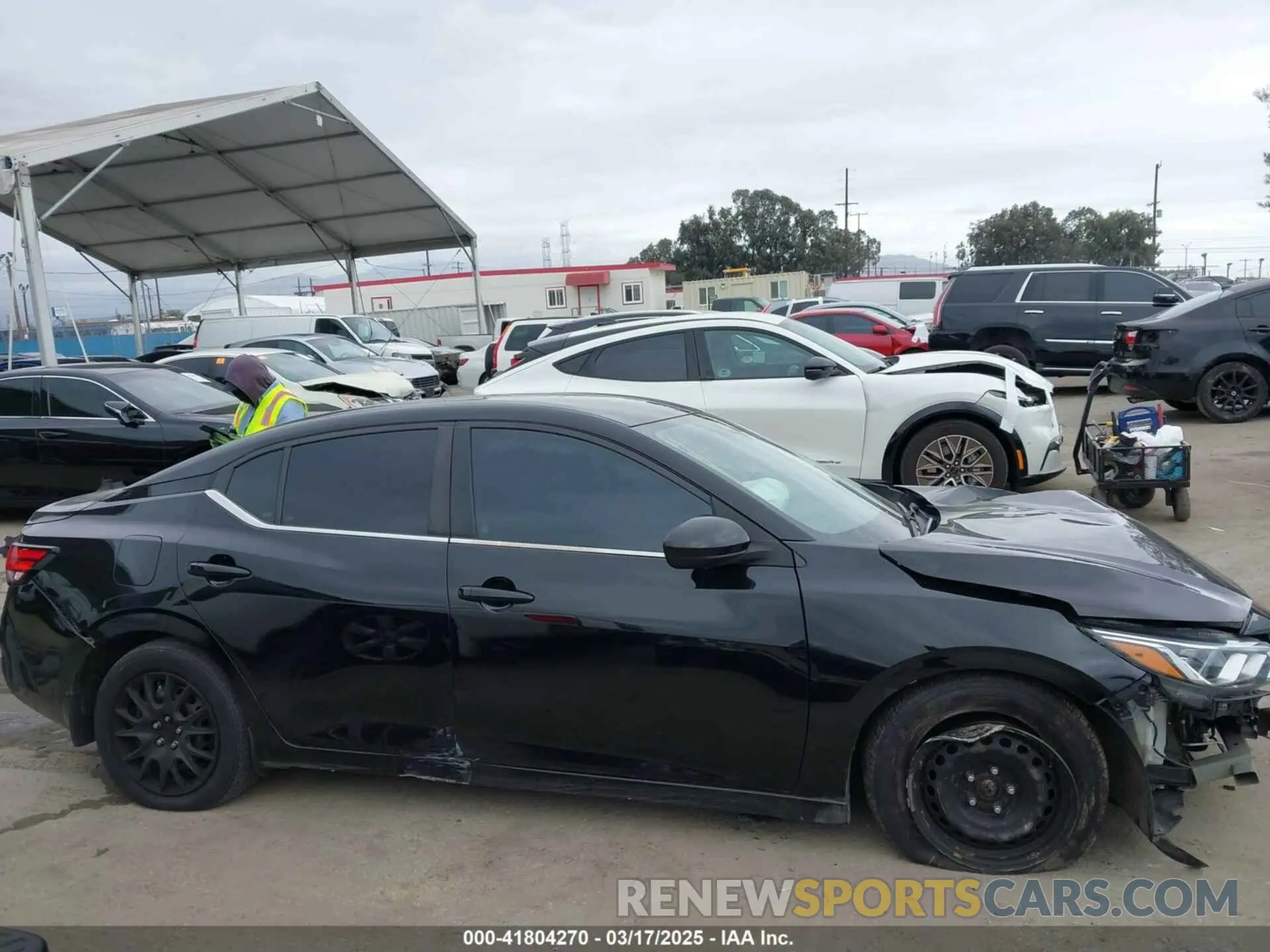12 Photograph of a damaged car 3N1AB8BV5MY303067 NISSAN SENTRA 2021