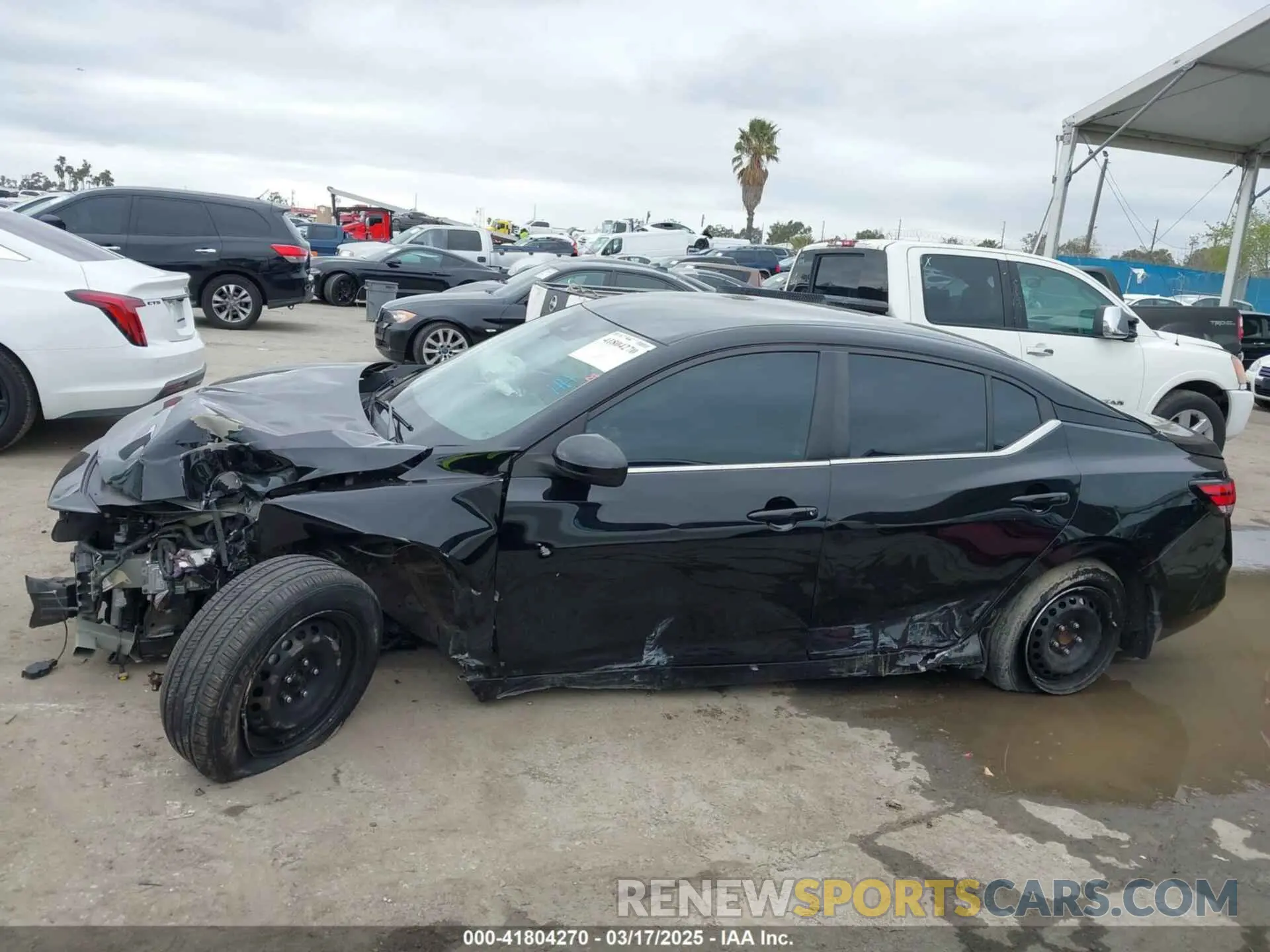 13 Photograph of a damaged car 3N1AB8BV5MY303067 NISSAN SENTRA 2021