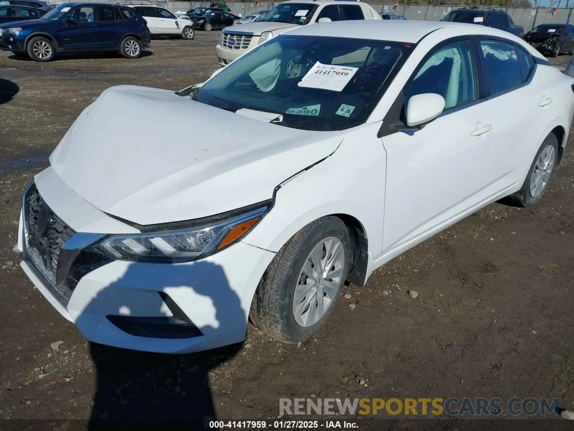2 Photograph of a damaged car 3N1AB8BV5MY312139 NISSAN SENTRA 2021