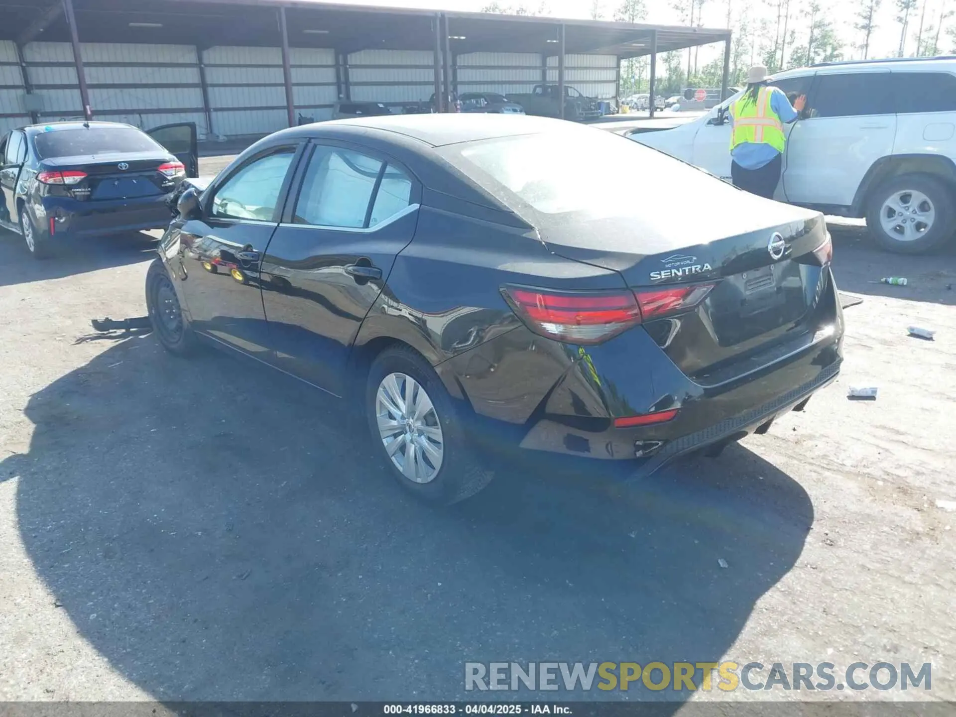 3 Photograph of a damaged car 3N1AB8BV6MY231022 NISSAN SENTRA 2021