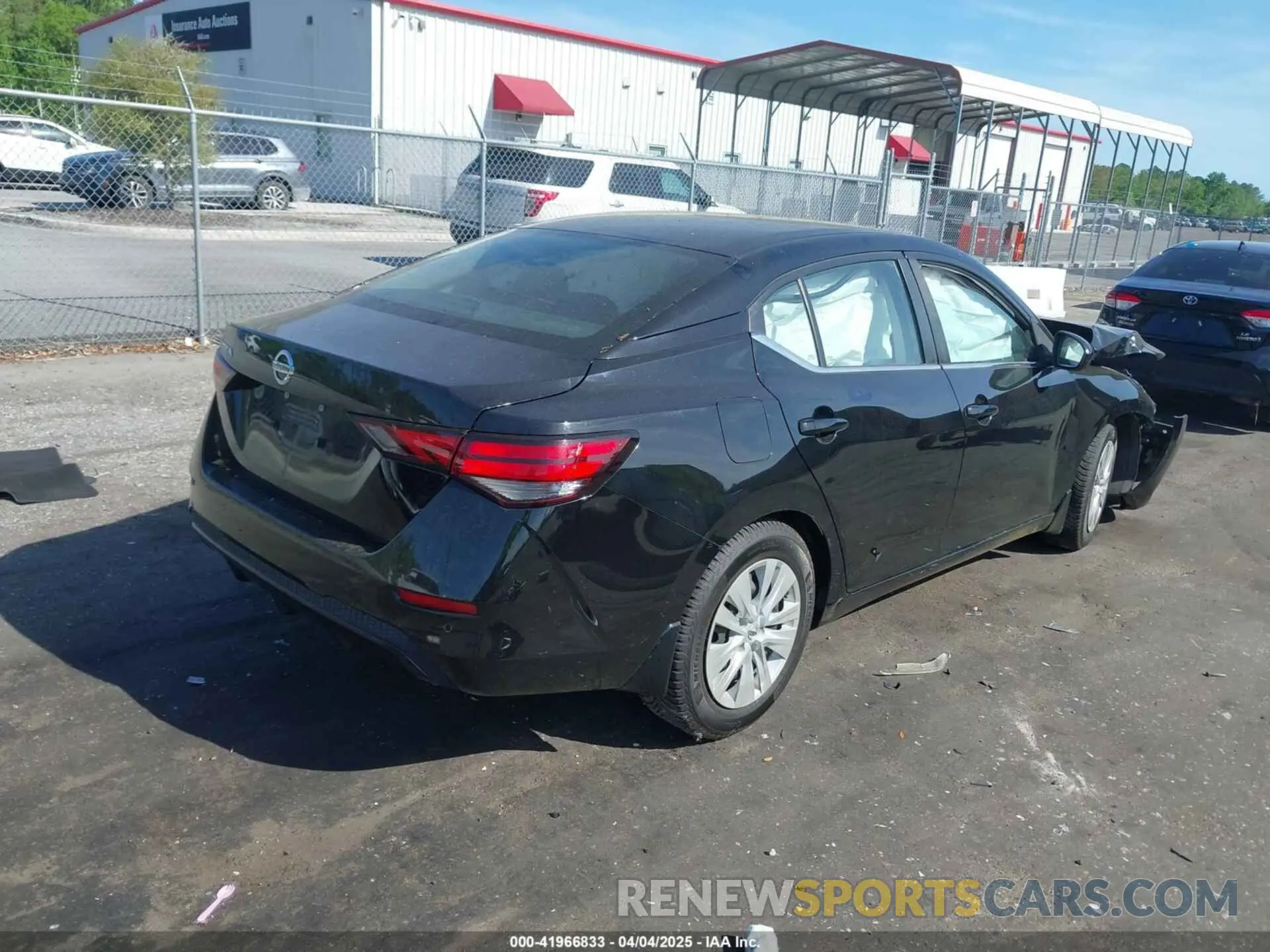 4 Photograph of a damaged car 3N1AB8BV6MY231022 NISSAN SENTRA 2021