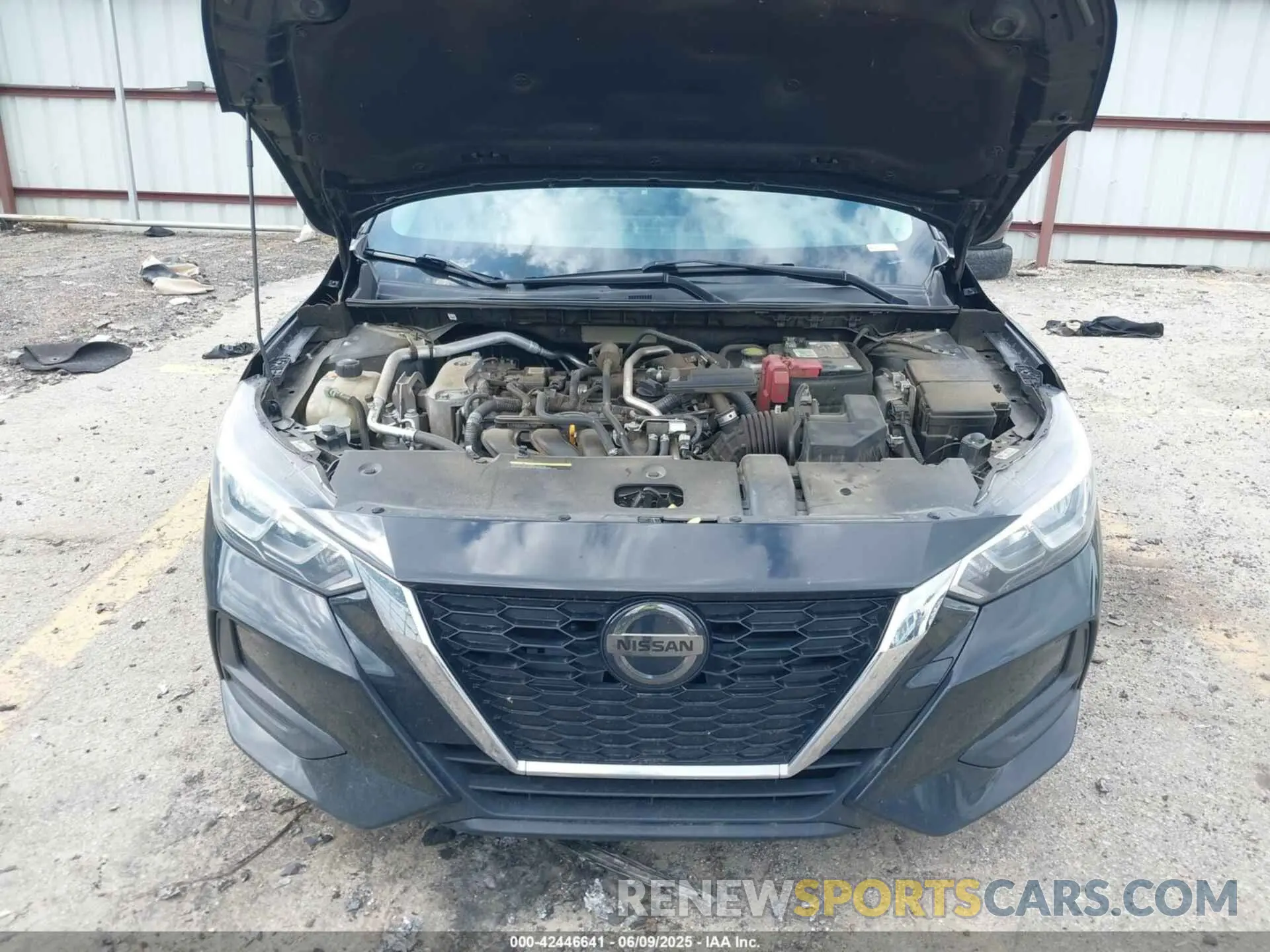 10 Photograph of a damaged car 3N1AB8BV6MY242165 NISSAN SENTRA 2021