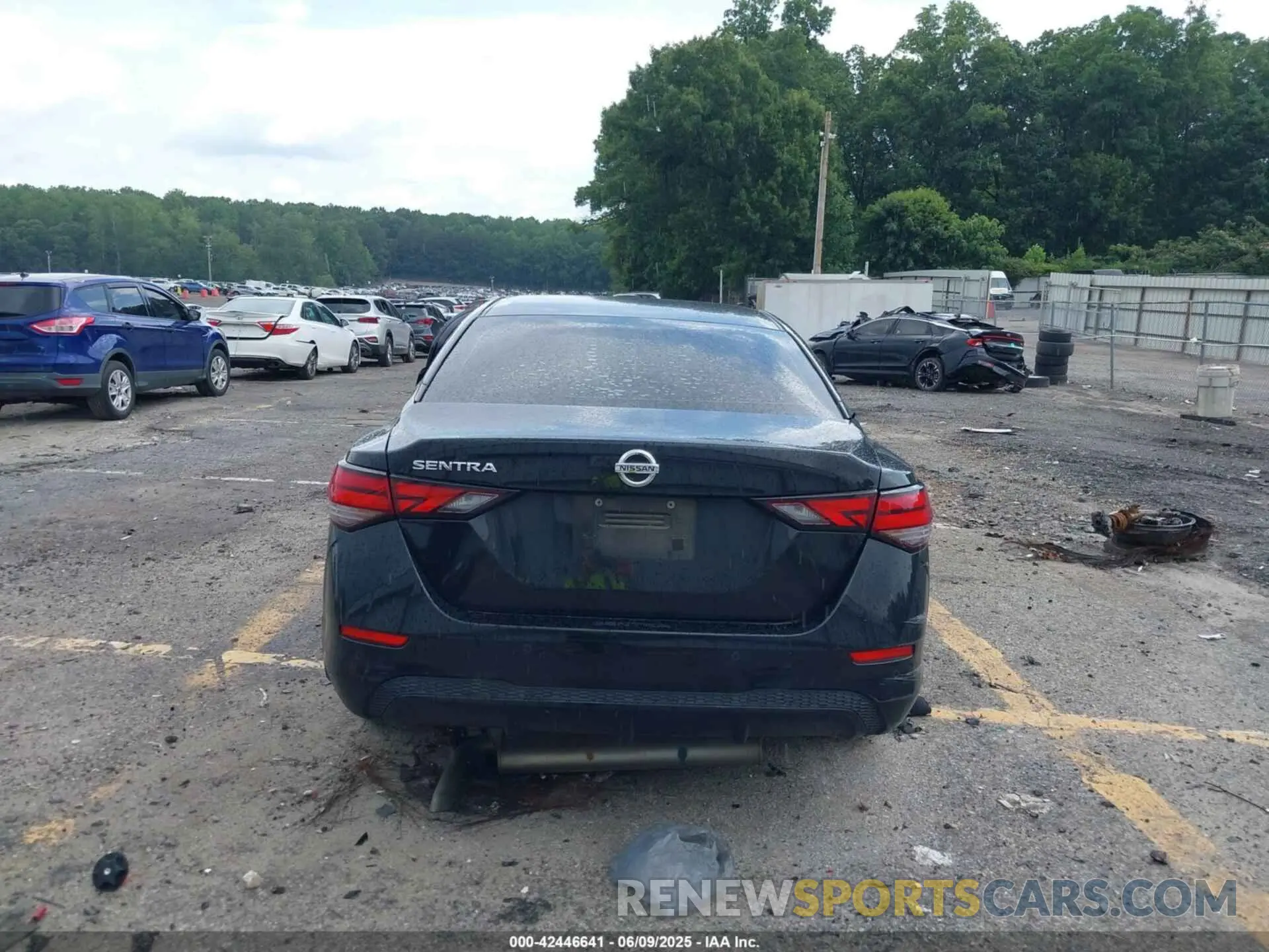 16 Photograph of a damaged car 3N1AB8BV6MY242165 NISSAN SENTRA 2021