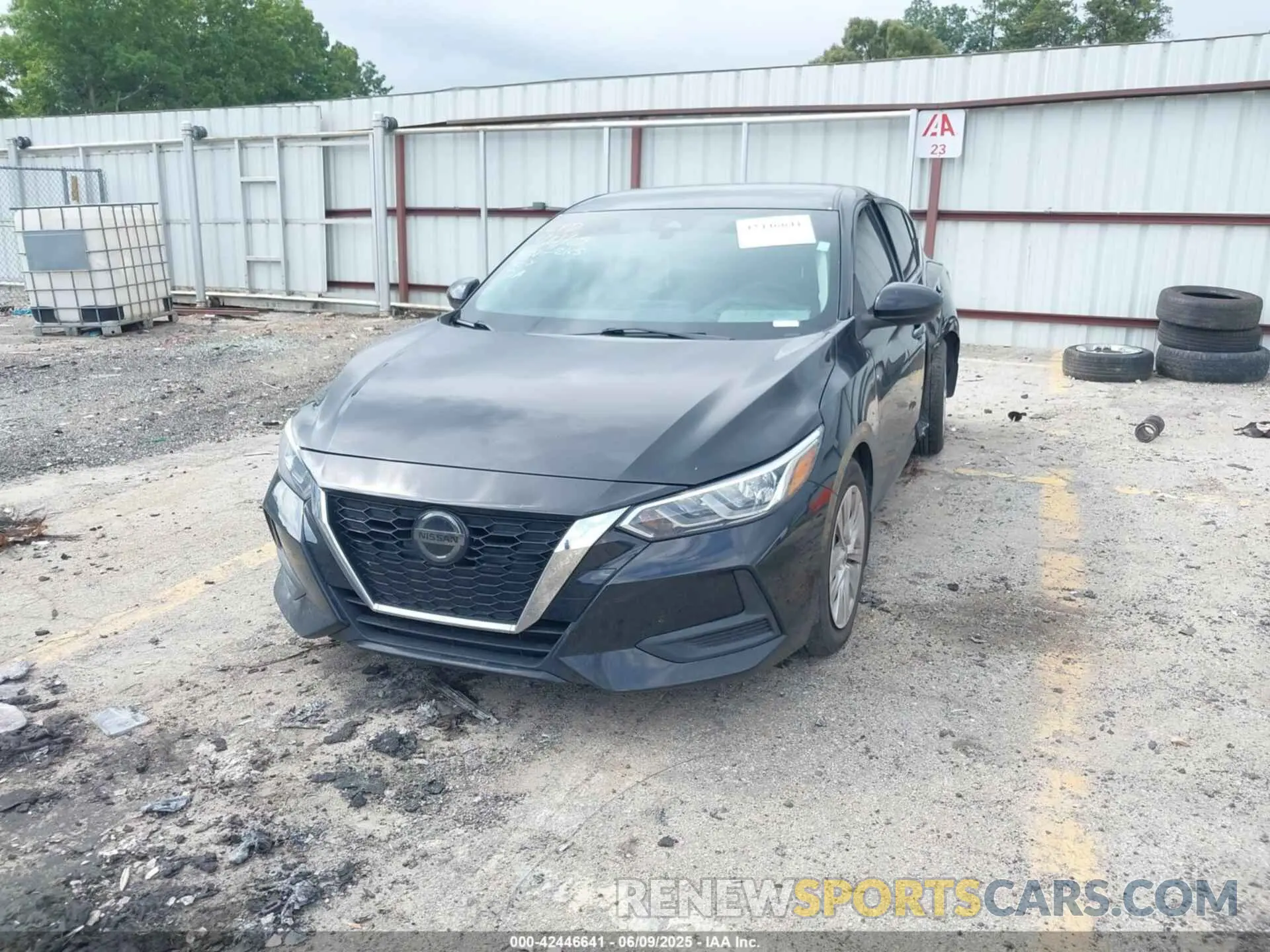 2 Photograph of a damaged car 3N1AB8BV6MY242165 NISSAN SENTRA 2021