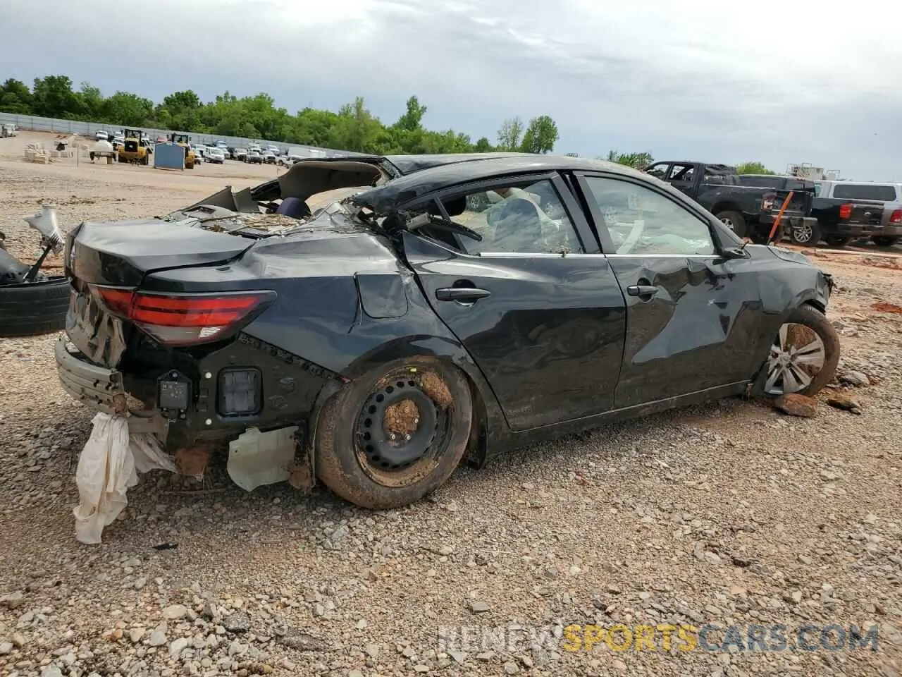 3 Photograph of a damaged car 3N1AB8BV6MY277997 NISSAN SENTRA 2021