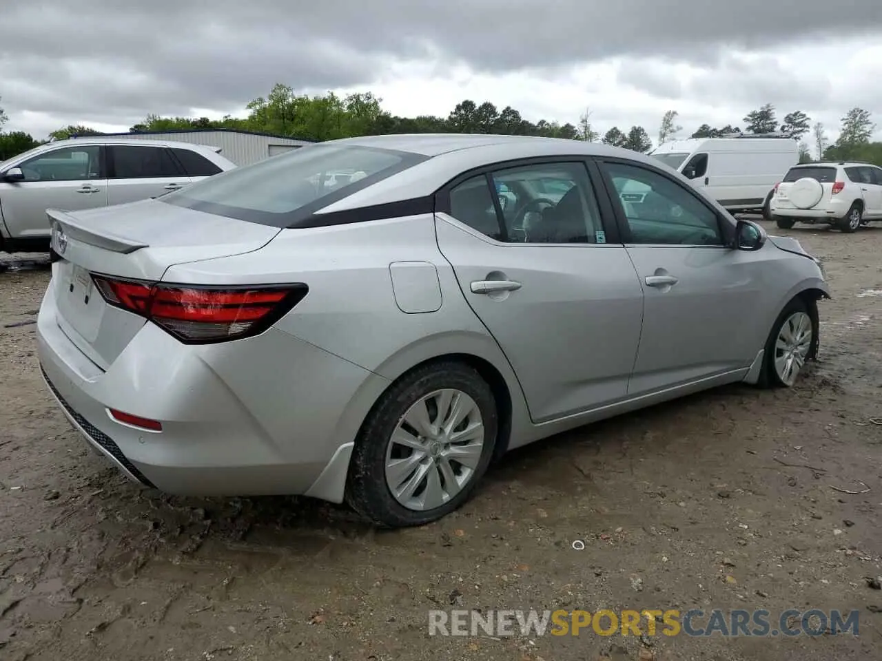 3 Photograph of a damaged car 3N1AB8BV7MY252560 NISSAN SENTRA 2021