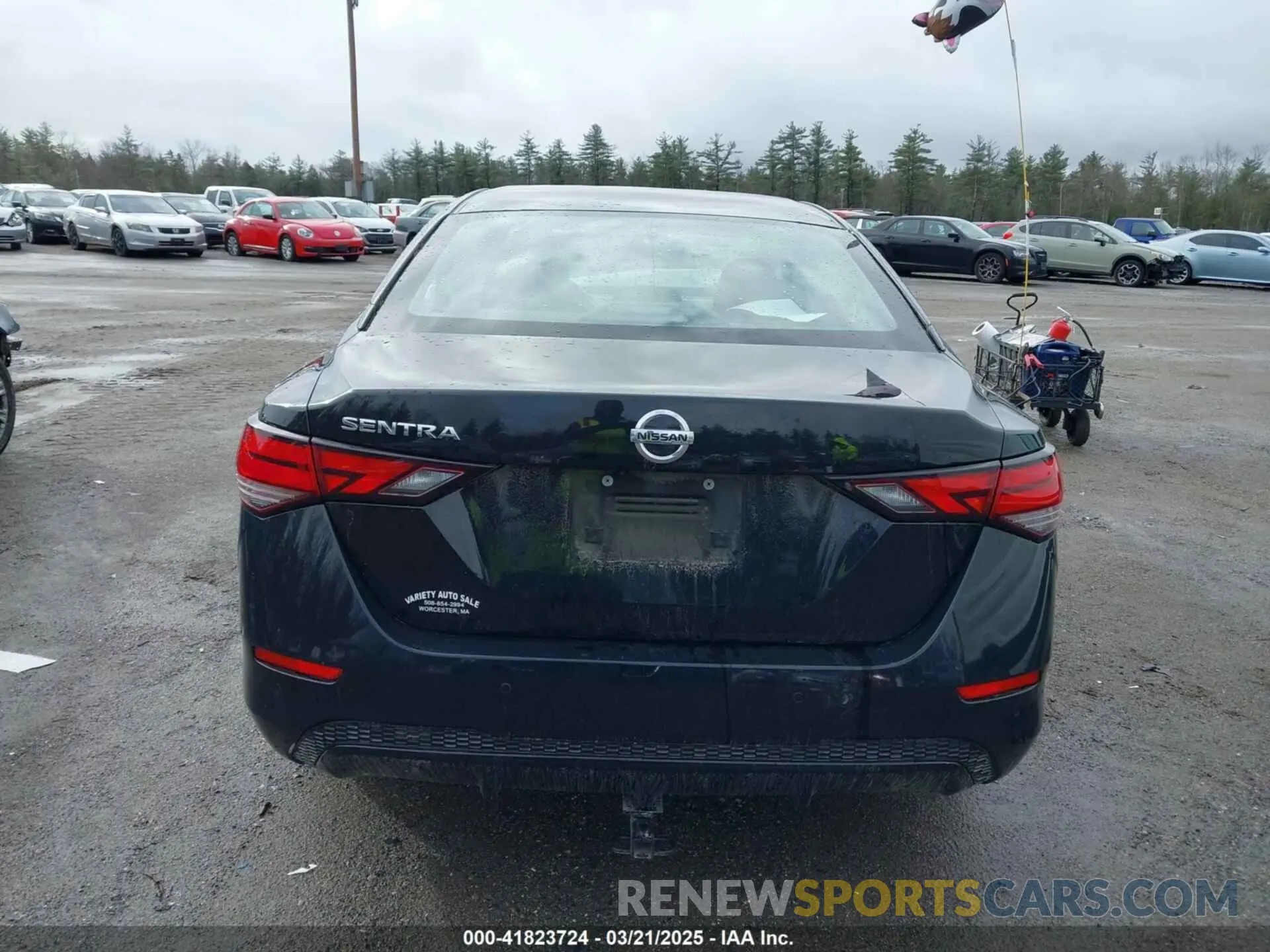 17 Photograph of a damaged car 3N1AB8BV7MY296848 NISSAN SENTRA 2021