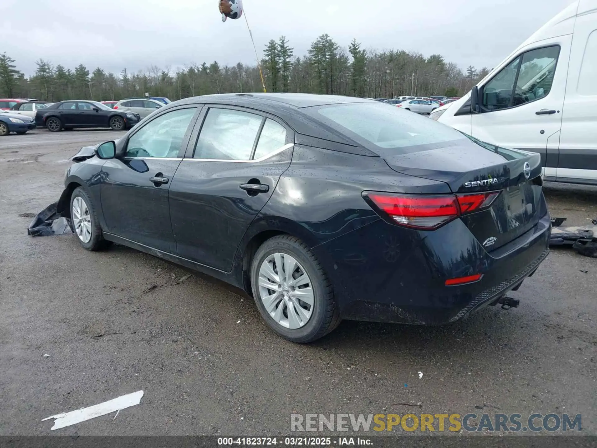 3 Photograph of a damaged car 3N1AB8BV7MY296848 NISSAN SENTRA 2021