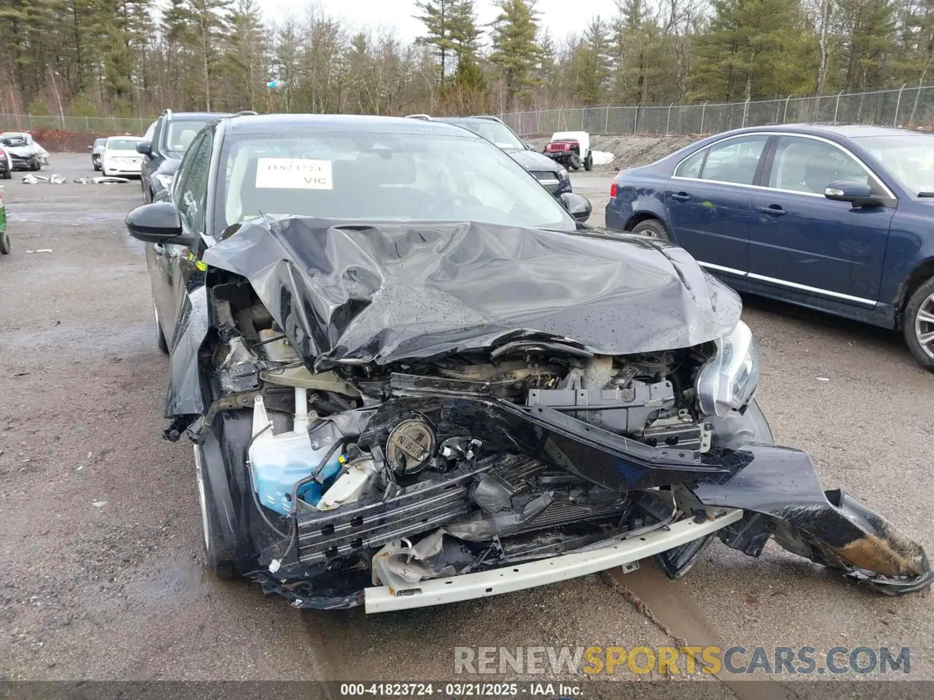 6 Photograph of a damaged car 3N1AB8BV7MY296848 NISSAN SENTRA 2021