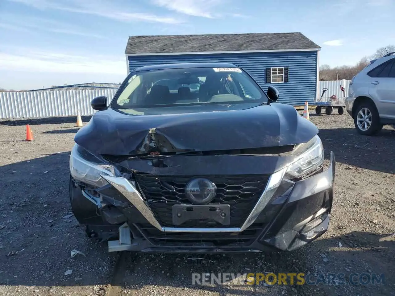 5 Photograph of a damaged car 3N1AB8BV7MY323093 NISSAN SENTRA 2021