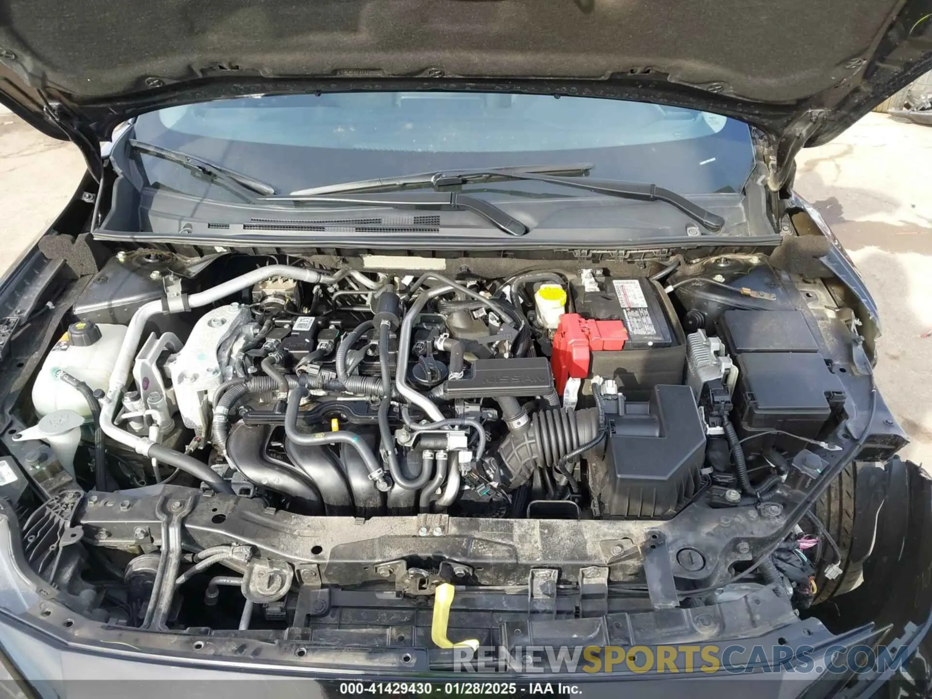 10 Photograph of a damaged car 3N1AB8BV7MY325622 NISSAN SENTRA 2021