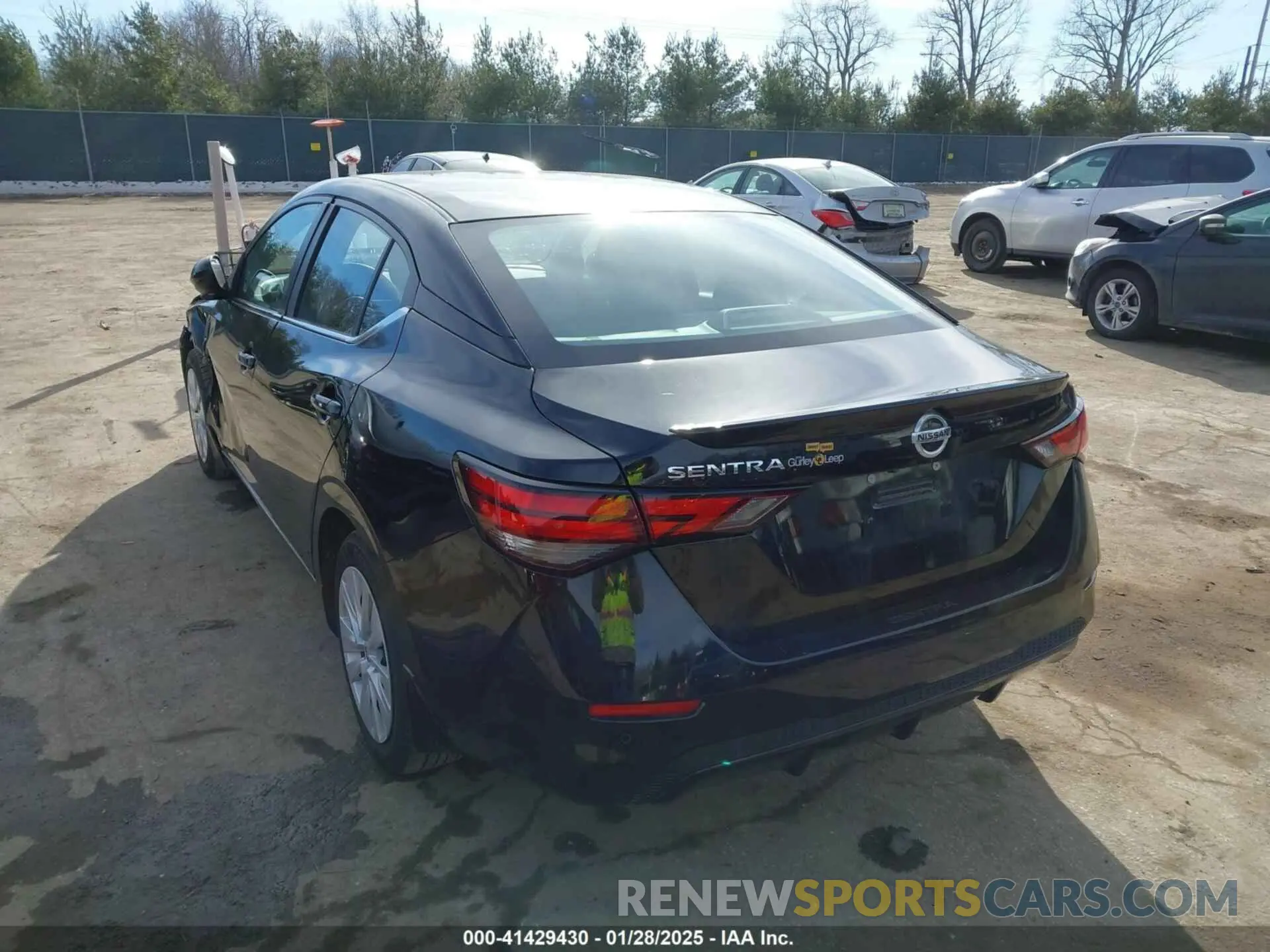 3 Photograph of a damaged car 3N1AB8BV7MY325622 NISSAN SENTRA 2021