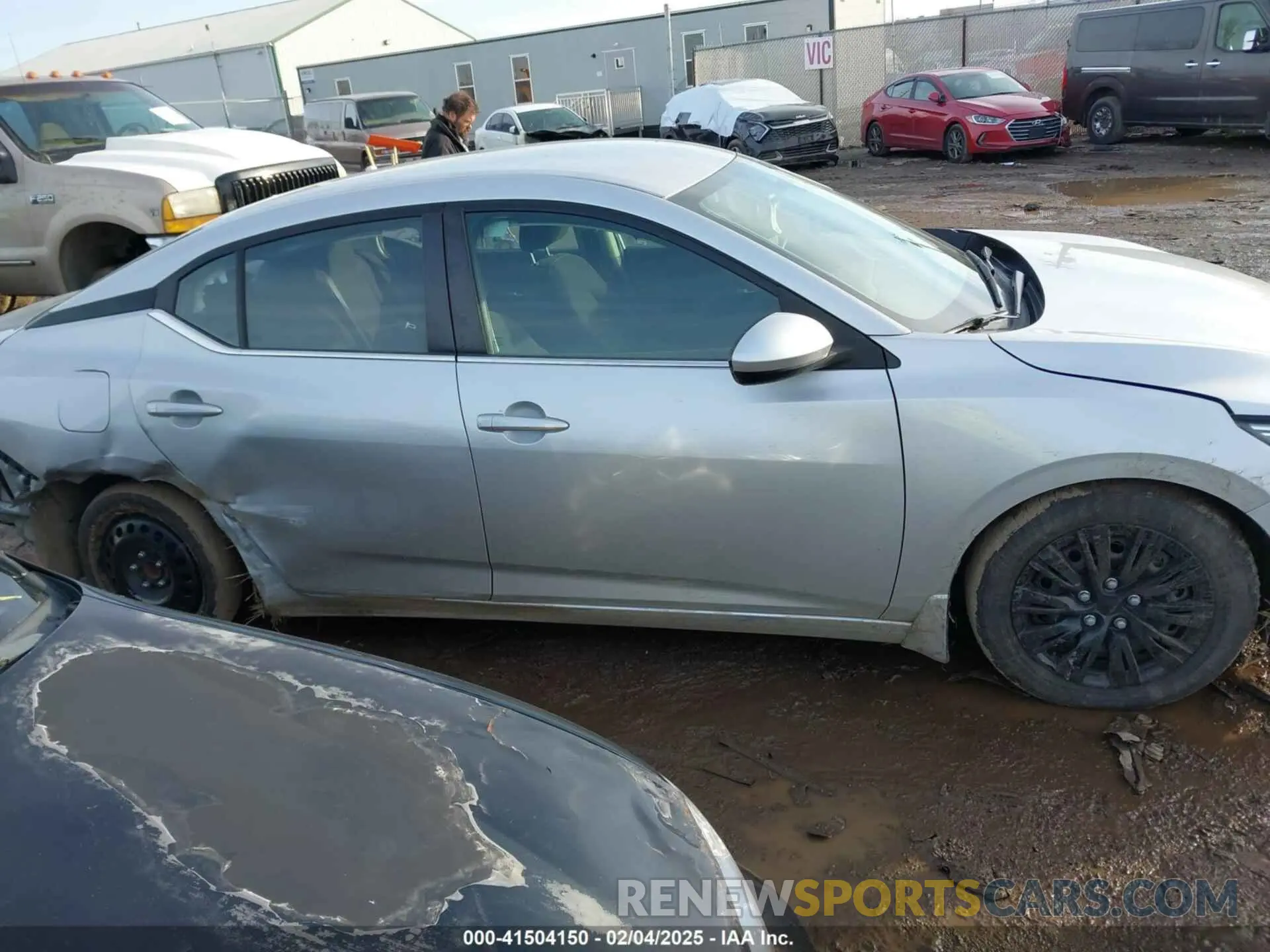 14 Photograph of a damaged car 3N1AB8BV8MY212729 NISSAN SENTRA 2021